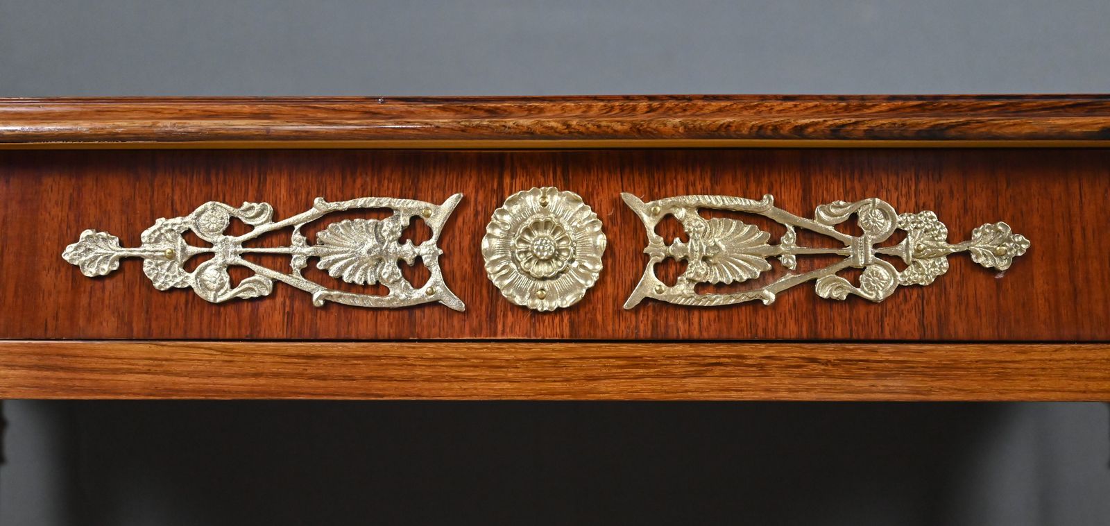 photo buy Mahogany Veneer Console Table, Empire Style – First Half Of The 20th Century