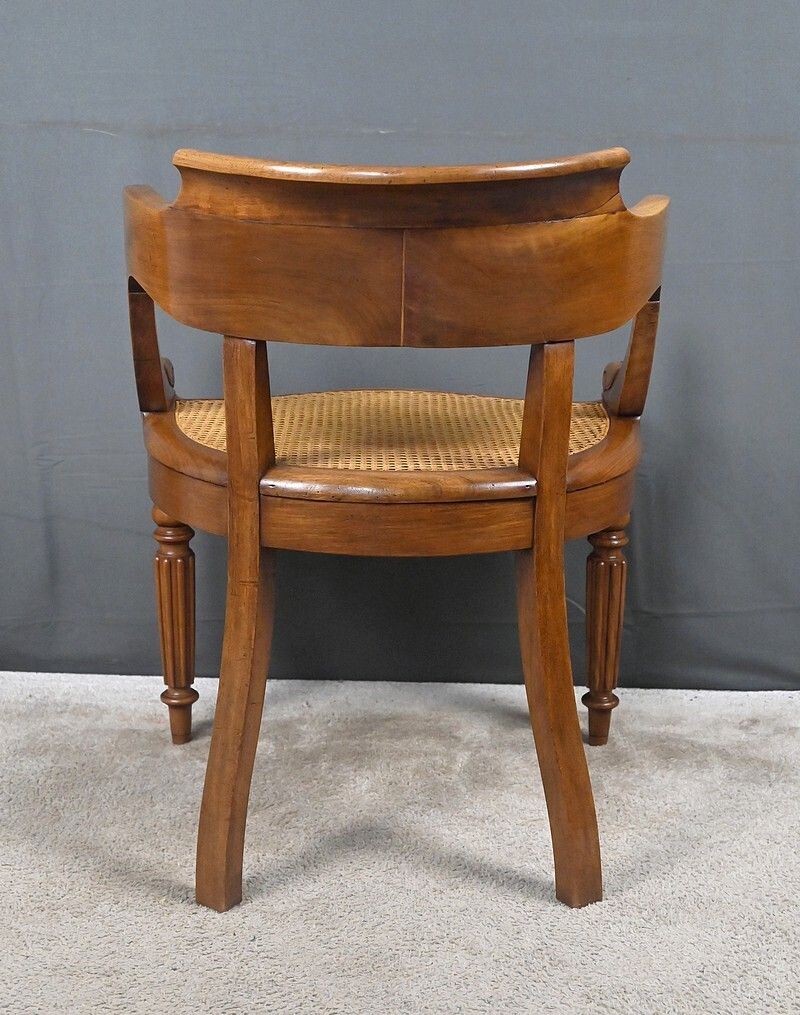 1820.0 Walnut Office Chair, Louis Philippe Period – First Half Of The 19th Century photo