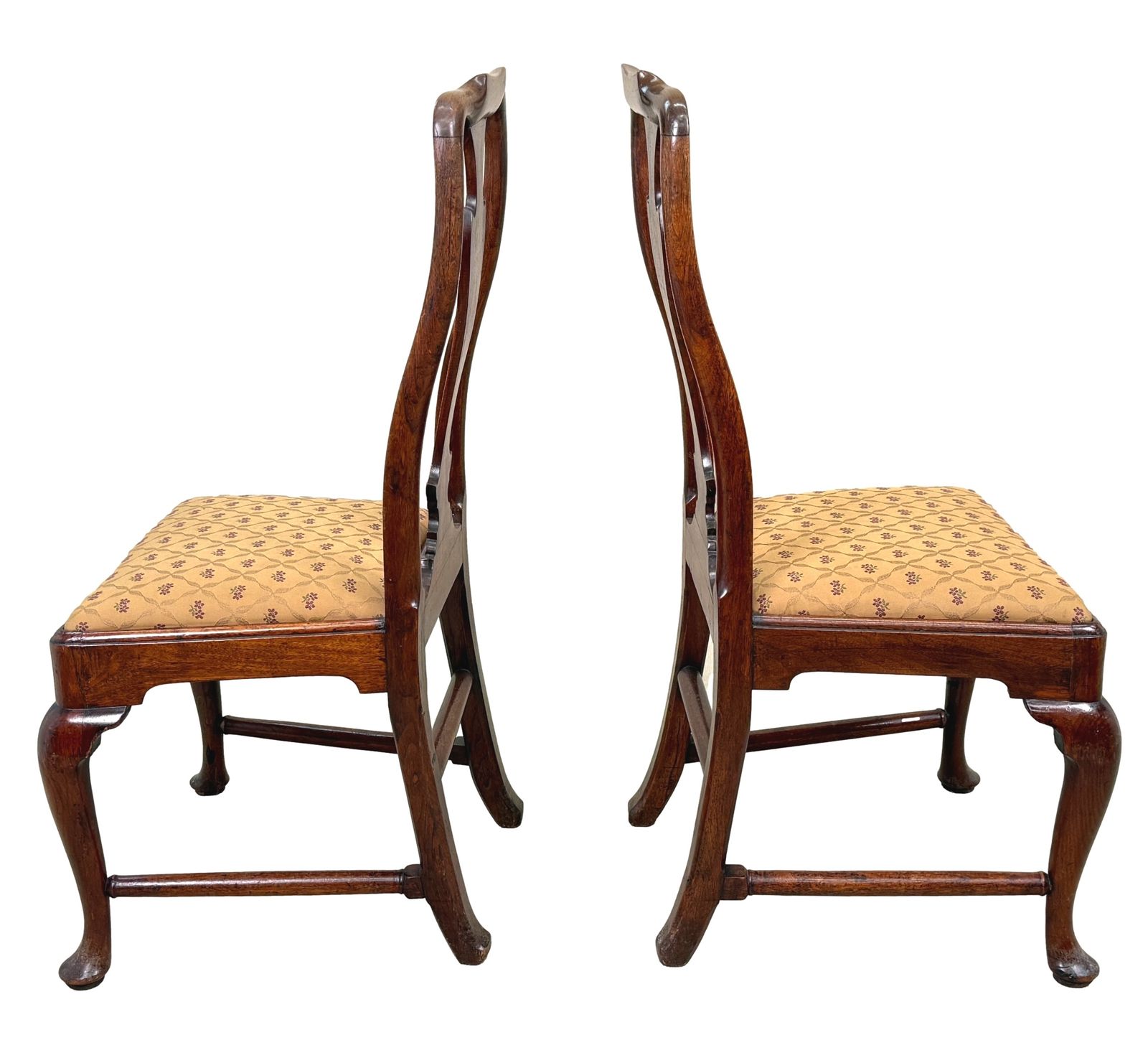 Harlequin Set Of 10 Early 18th Century Walnut Dining Chairs (England, Circa 1715) photo for sale