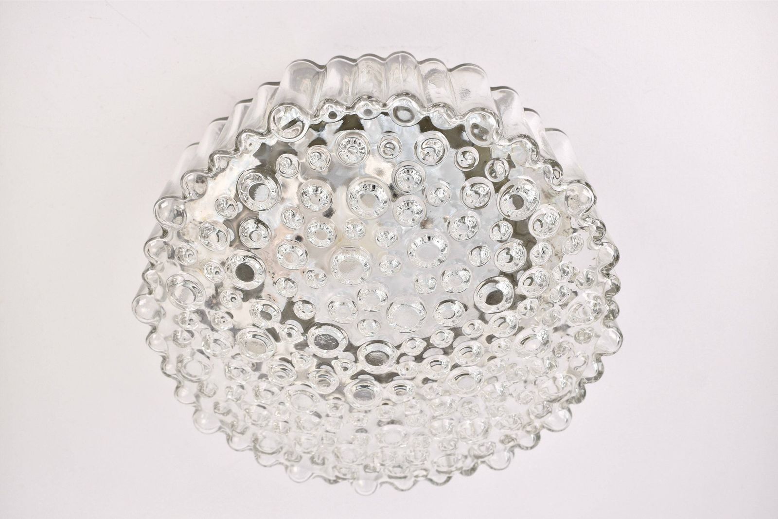 Staff Leuchten Bubble Glass Flush Mount | Mid Century Modern Ceiling Light Vintage | Atomic Age | Lamp Helena Tynell | Retro 1960s Germany photo furniture