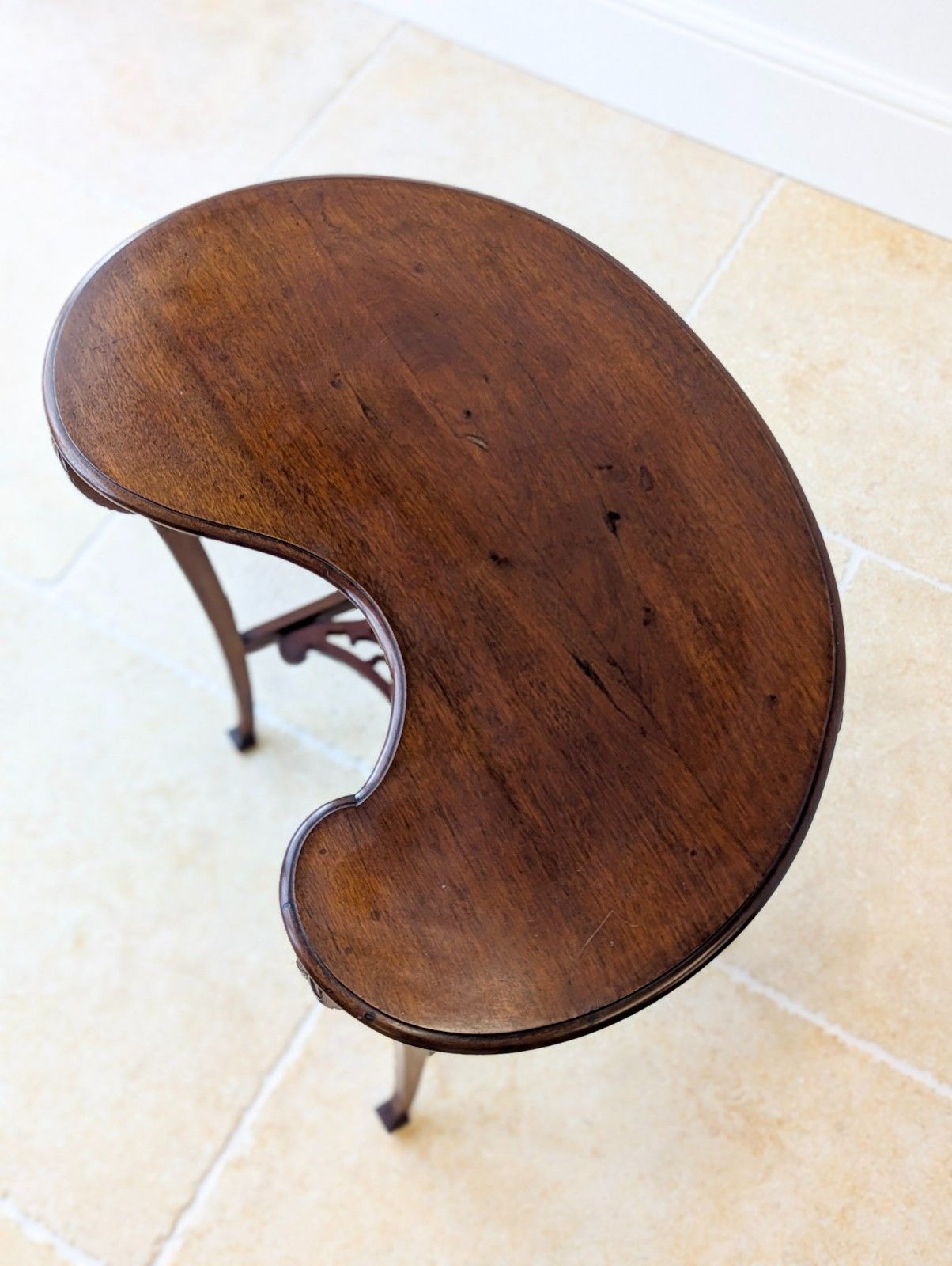 Antique Edwardian Art Nouveau Mahogany Side Table C.1900 photo for sale