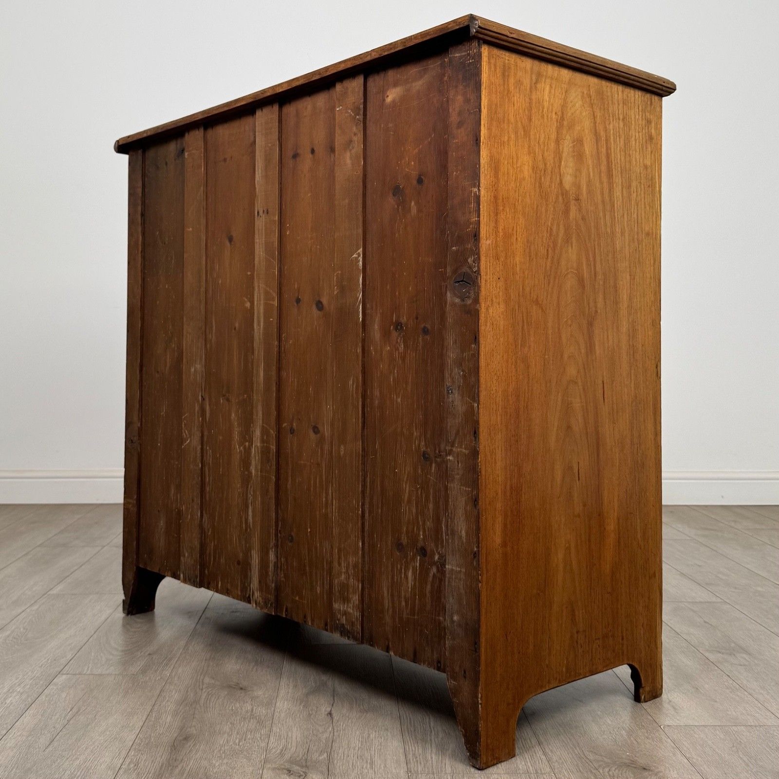 Antique 20th Century Edwardian Chest Of Drawers In Oak ( Af 5807 ) photo vinterior