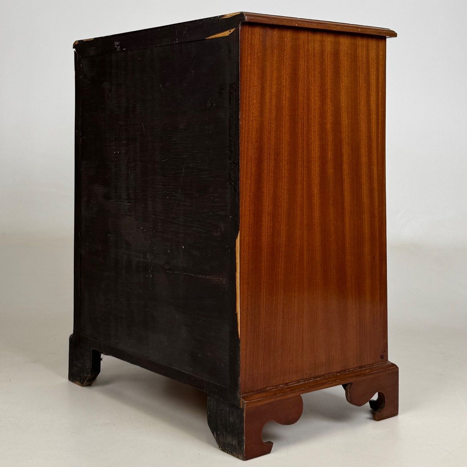 Antique 20th Century Small Chest Of Drawers In Mahogany ( Af 5792 ) photo vinterior