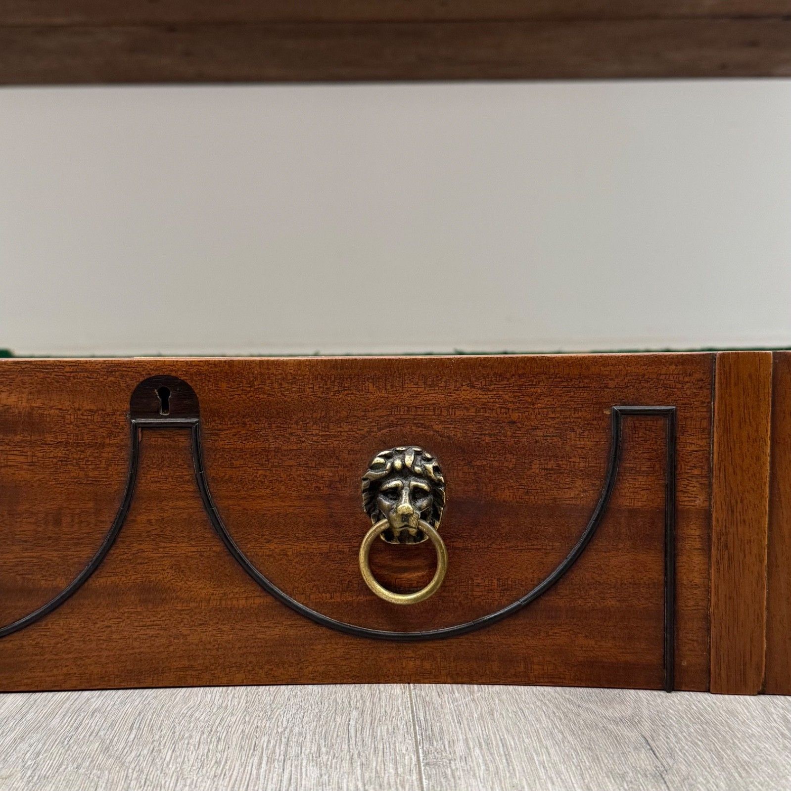 825.0 Antique 18th Century Large Georgian Sideboard In Mahogany ( Af 5743 ) photo