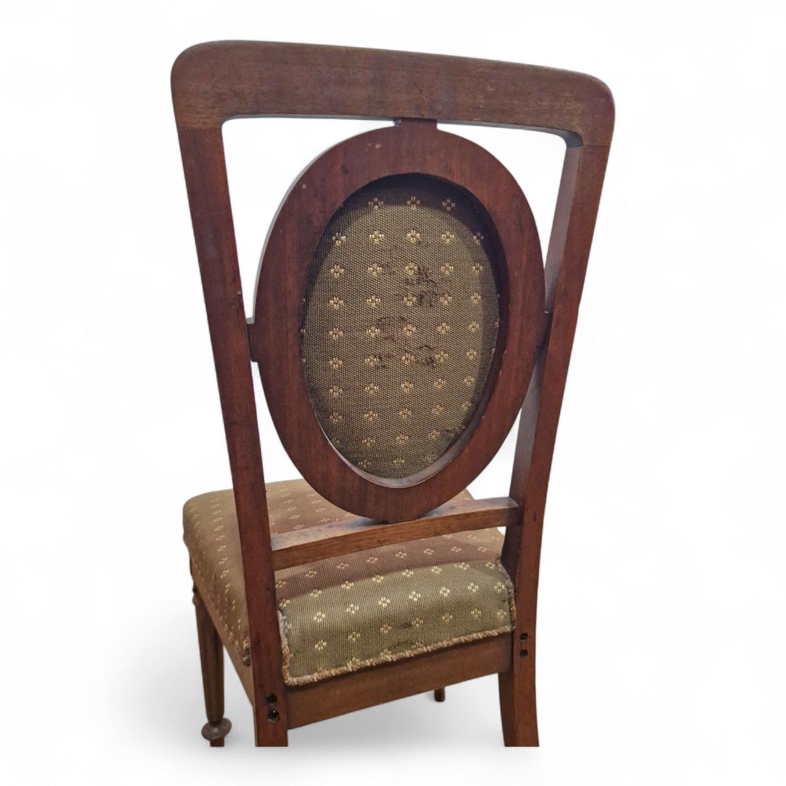 photo for sale Victorian Aesthetic Movement Mahogany Hall Chair Bedroom Occasional Chair