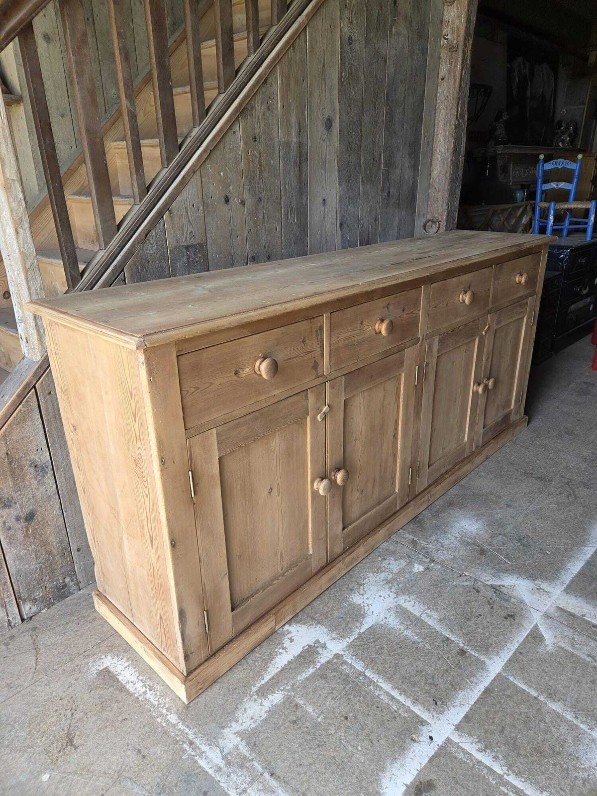 Vintage Edwardian Dresser With Drawers And Storage Space. photo for sale