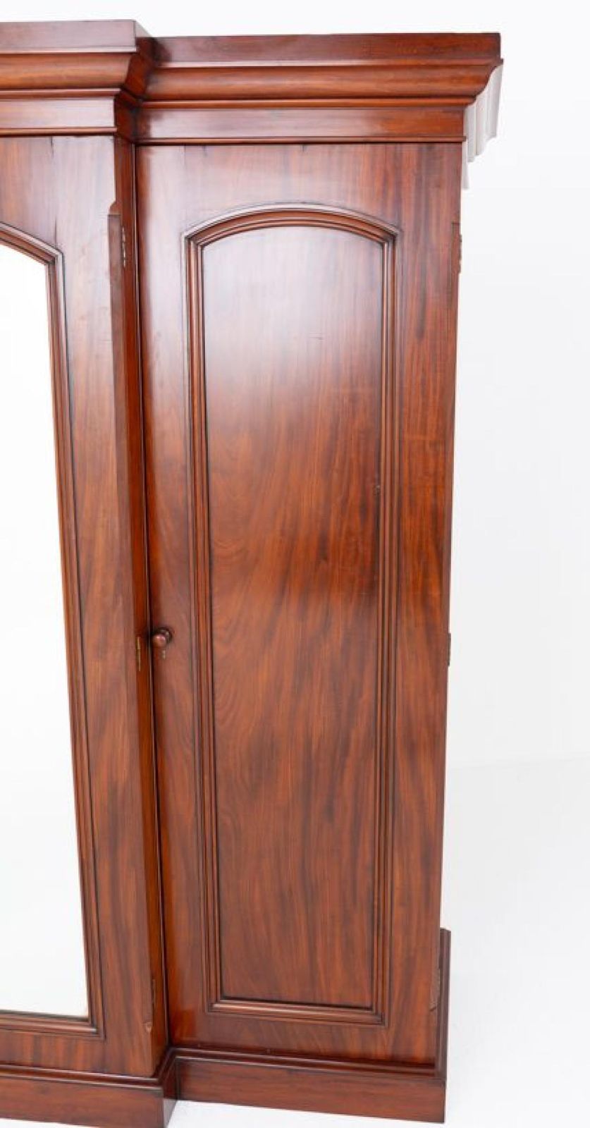 Victorian Gentlemans Wardrobe Mahogany Closet Period Antique 1860. photo furniture