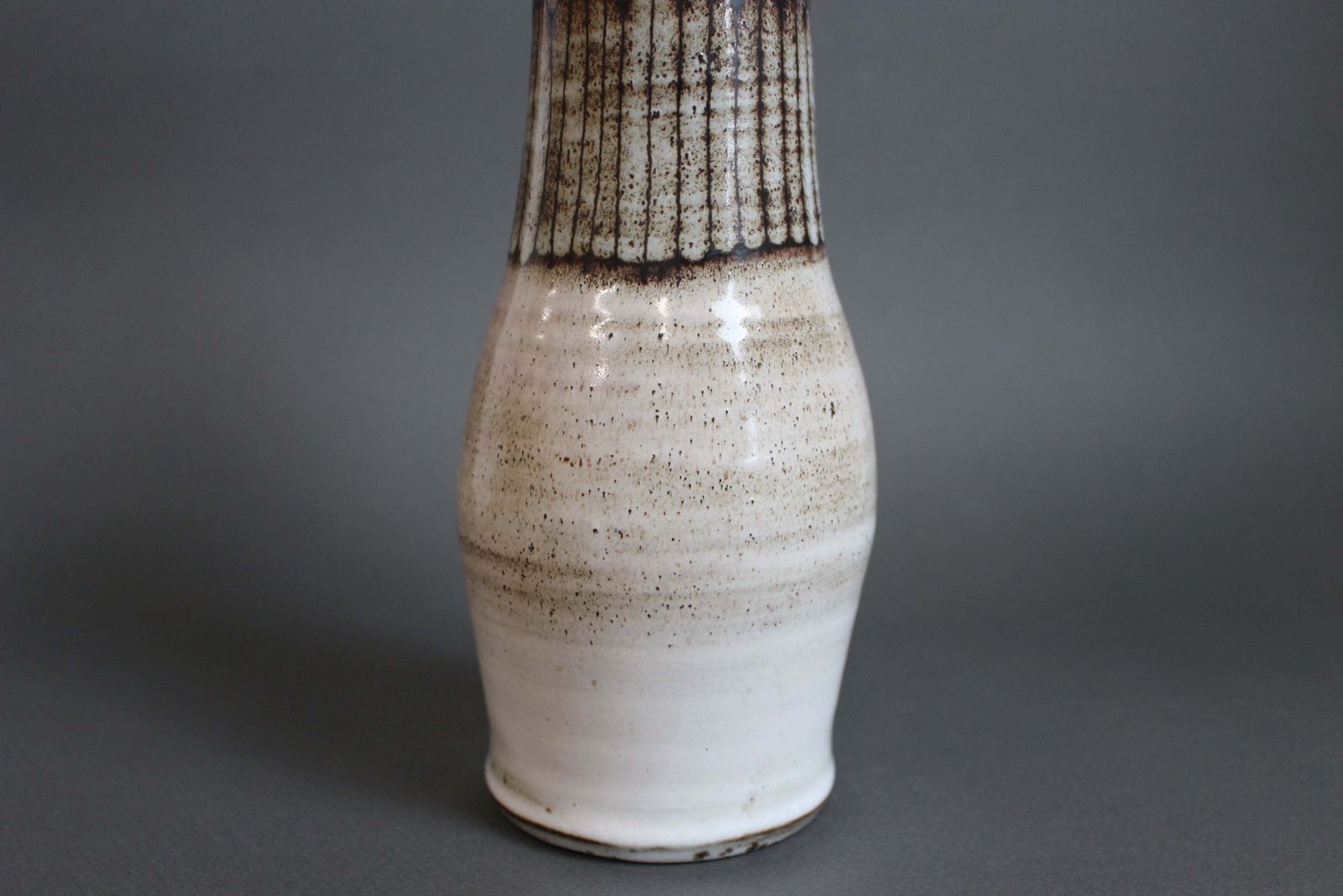 Mid Century French Ceramic Vase By Jacques Pouchain   Atelier Dieulefit (Circa 1960s) photo vintage