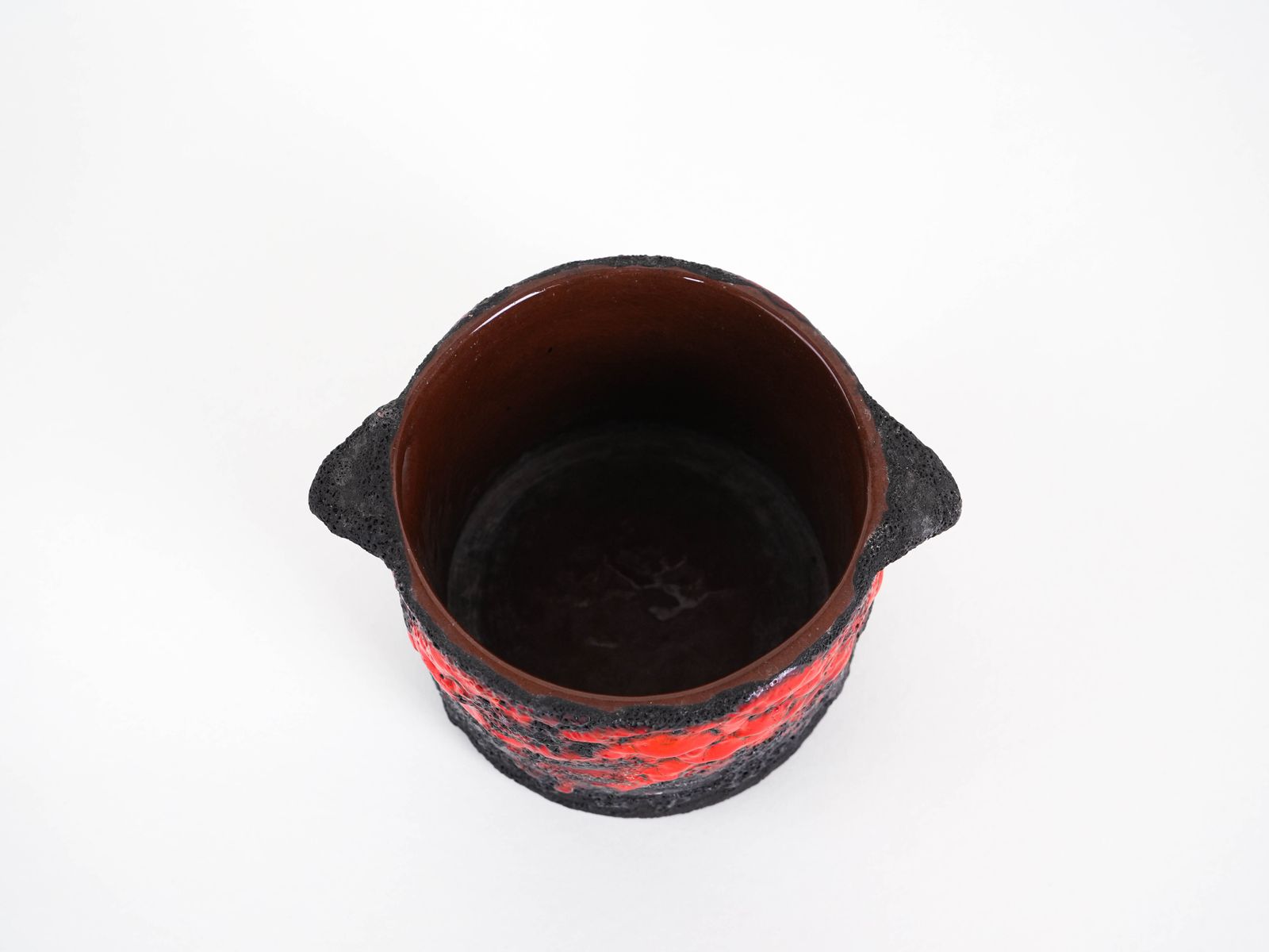 Keramische vaas, Fat Lava, Duits design, jaren 1960, Made In Germany photo buy