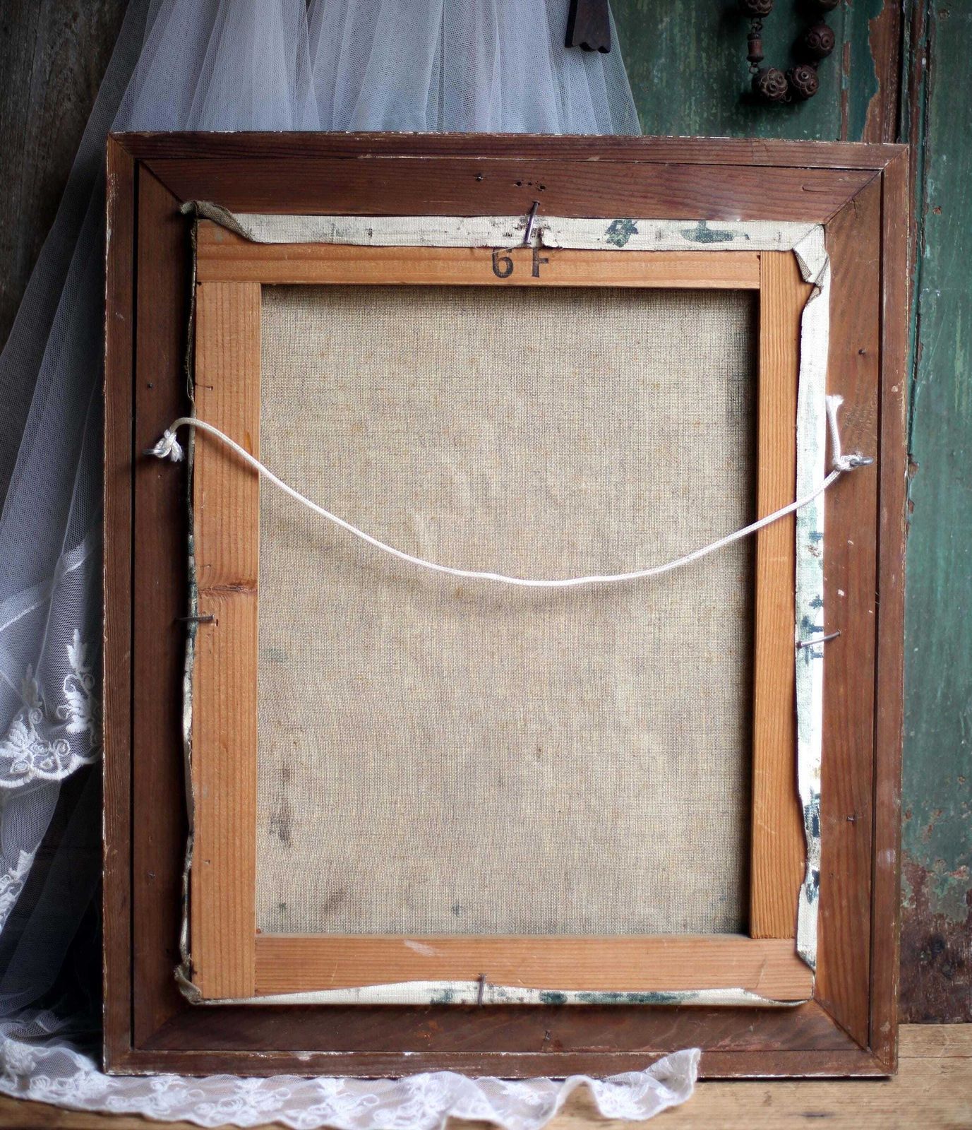photo buy French Floral Oil Painting Canvas Art Flowers Framed Impasto Still Life By Jac Laube