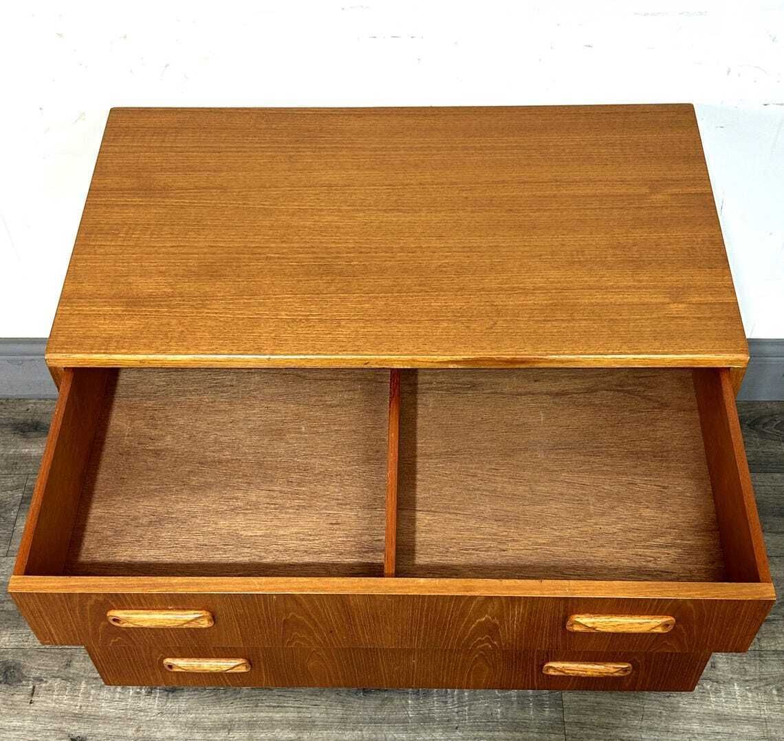 Superb Mid Century Teak Chest Of Drawers On Legs G Plan Fresco photo for sale