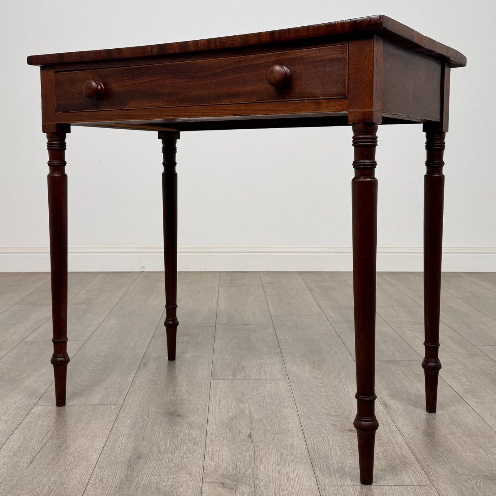 Antique 18th Century Georgian Writing Table In Mahogany ( Af 5655 ) photo furniture