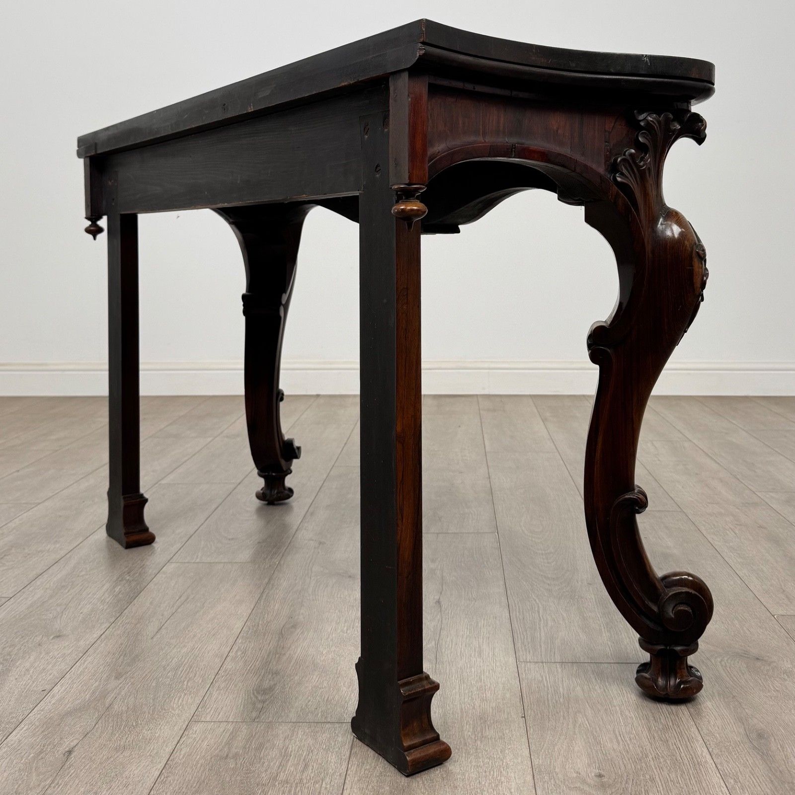 Antique 19th Century Victorian Side Table In Rosewood ( Af 5773 ) photo vinterior