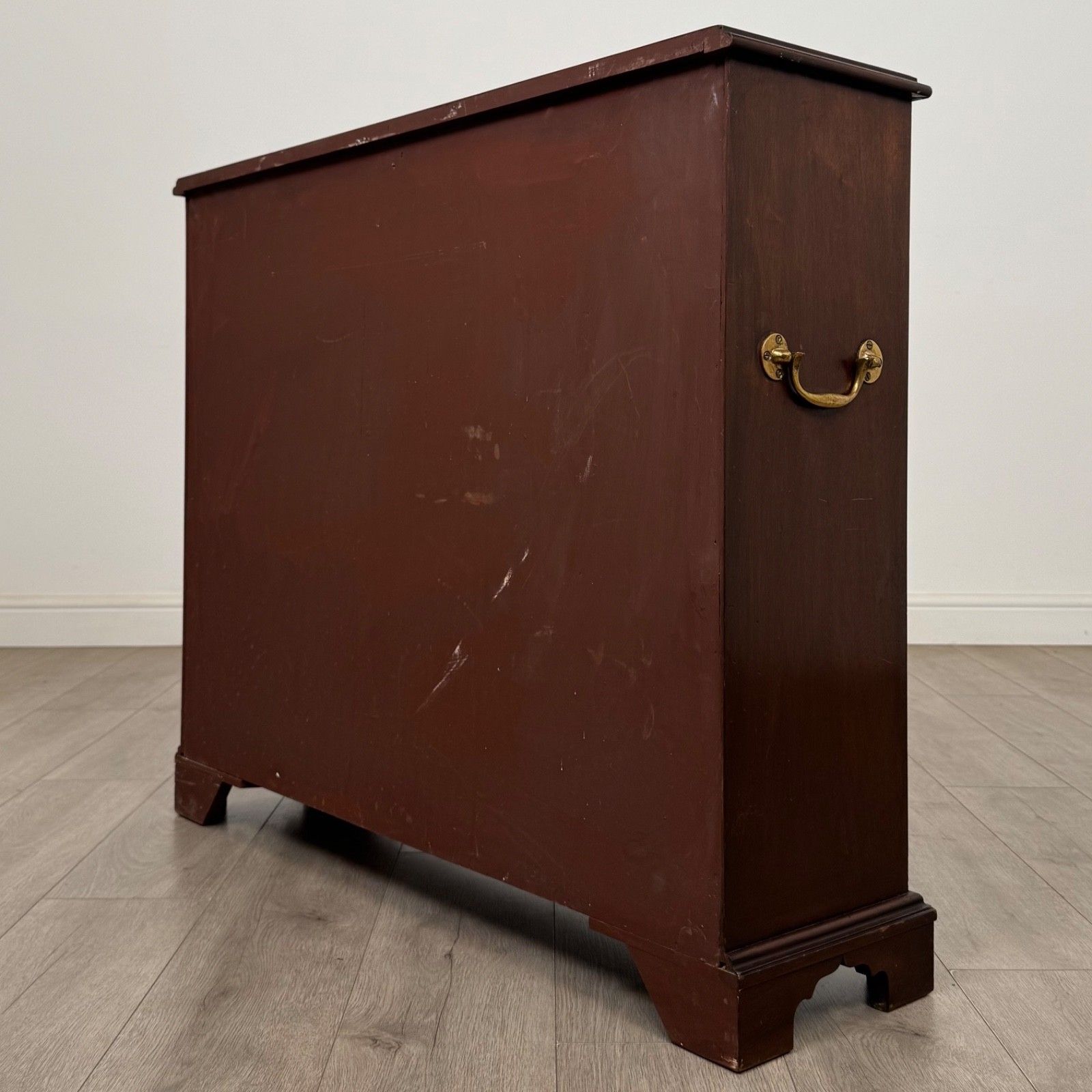 Antique 18th Century Georgian Open Bookcase In Mahogany ( Af 5780 ) photo buy