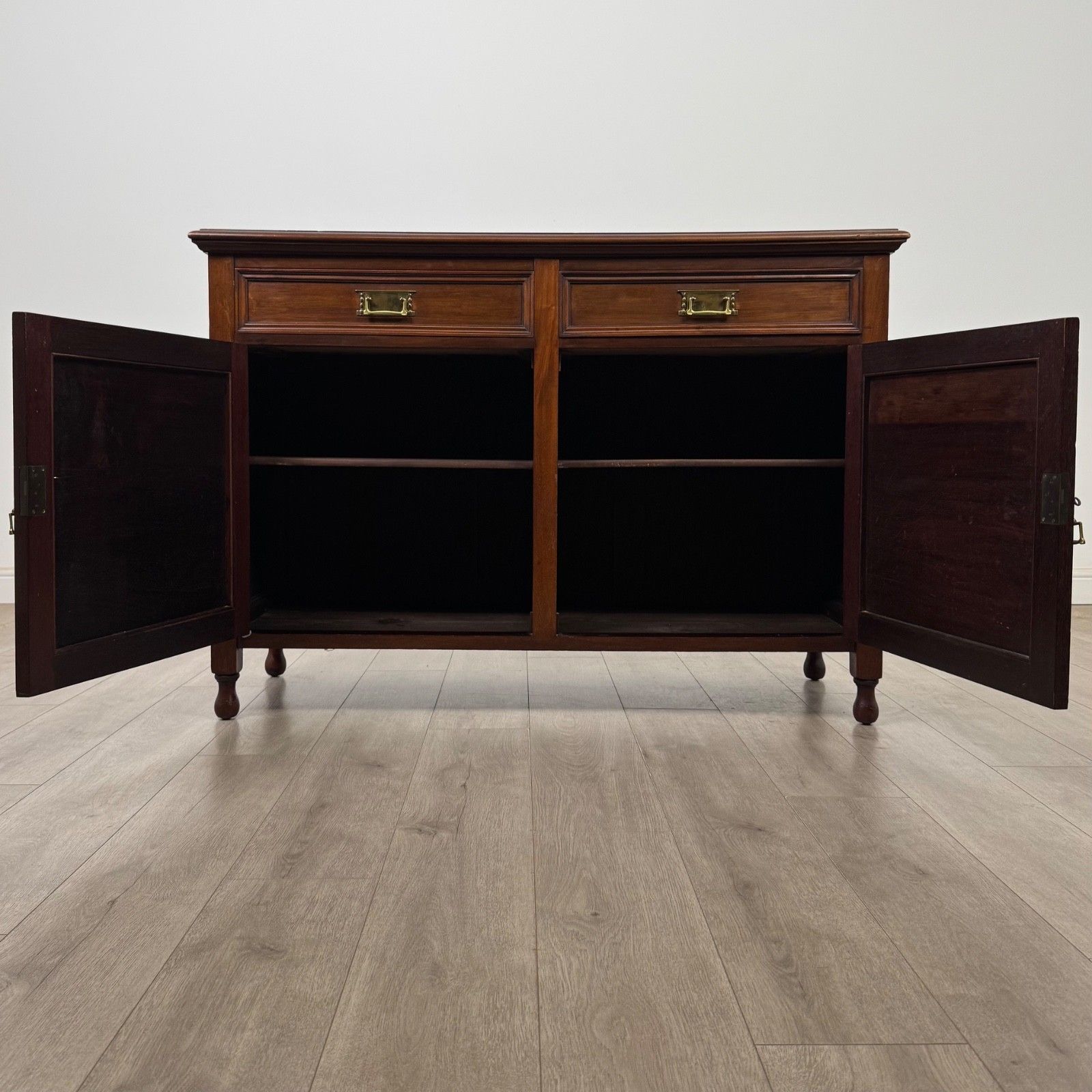 Antique 20th Century Edwardian Sideboard In Mahogany ( Af 5796 ) photo furniture