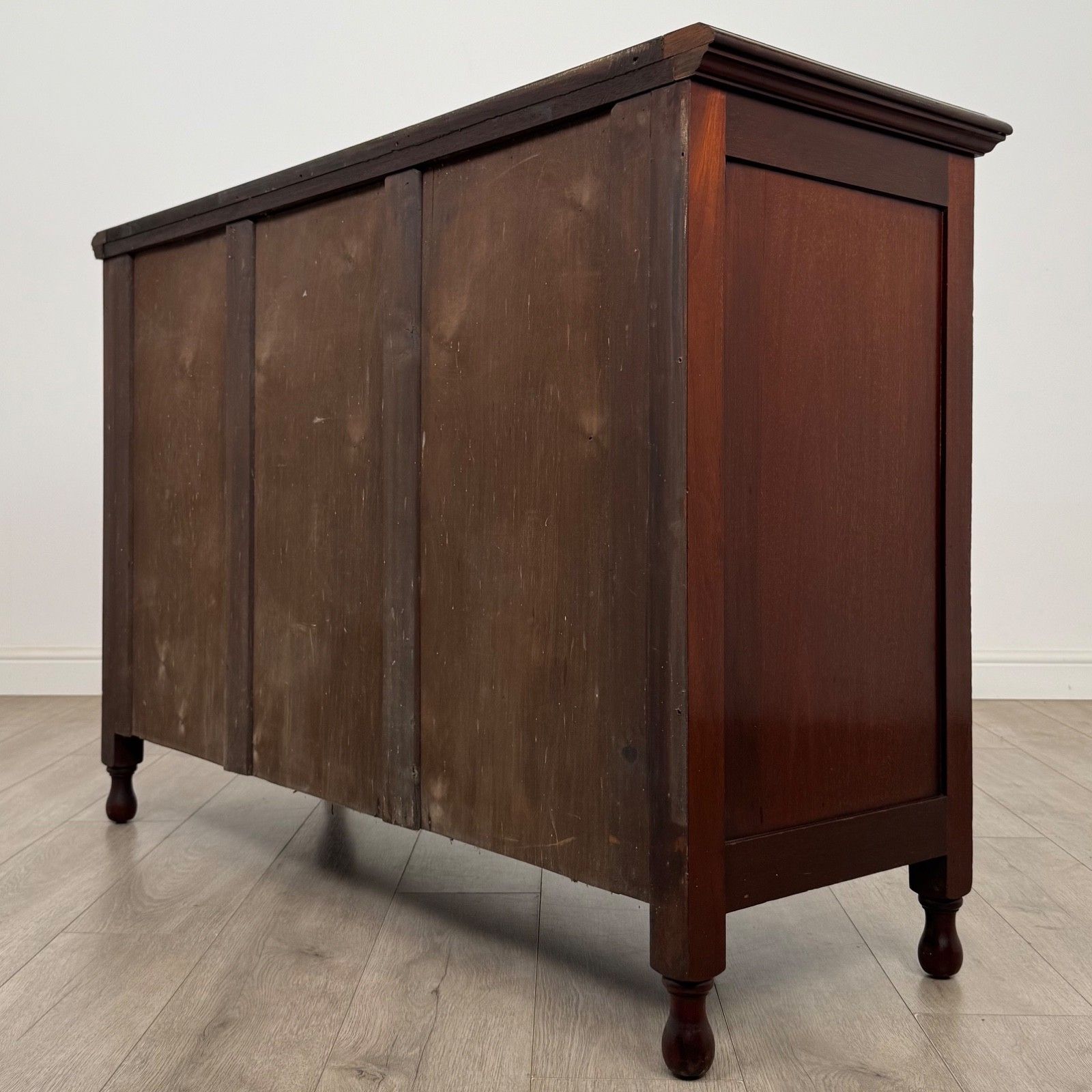 Antique 20th Century Edwardian Sideboard In Mahogany ( Af 5796 ) photo buy