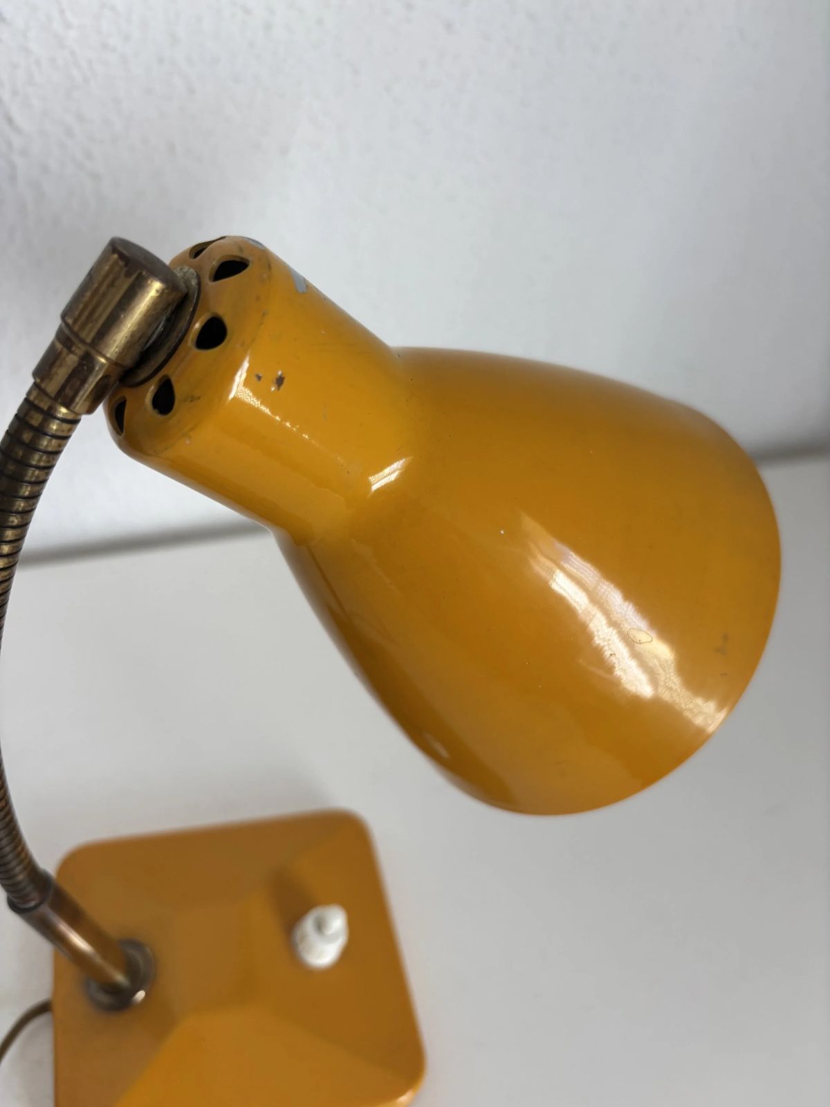 photo furniture Vintage 1950s Bedside Lamp, Child's Desk Lamp, Gumdrop Style   21 Cm