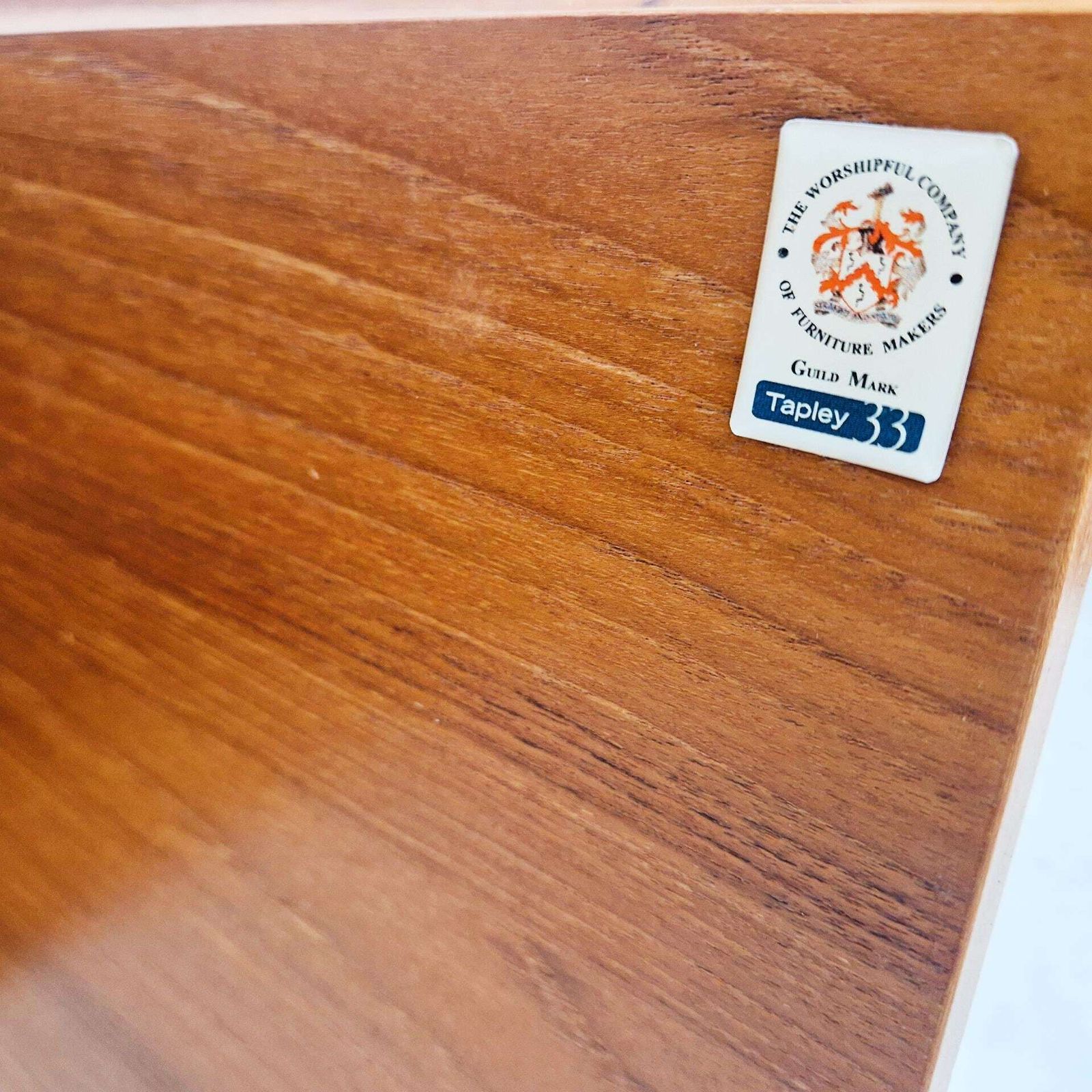 Furniture Beaver & Tapley Model 33 Vintage Mid Century Blond Teak Sideboard Entertainment Unit Pg204 photo