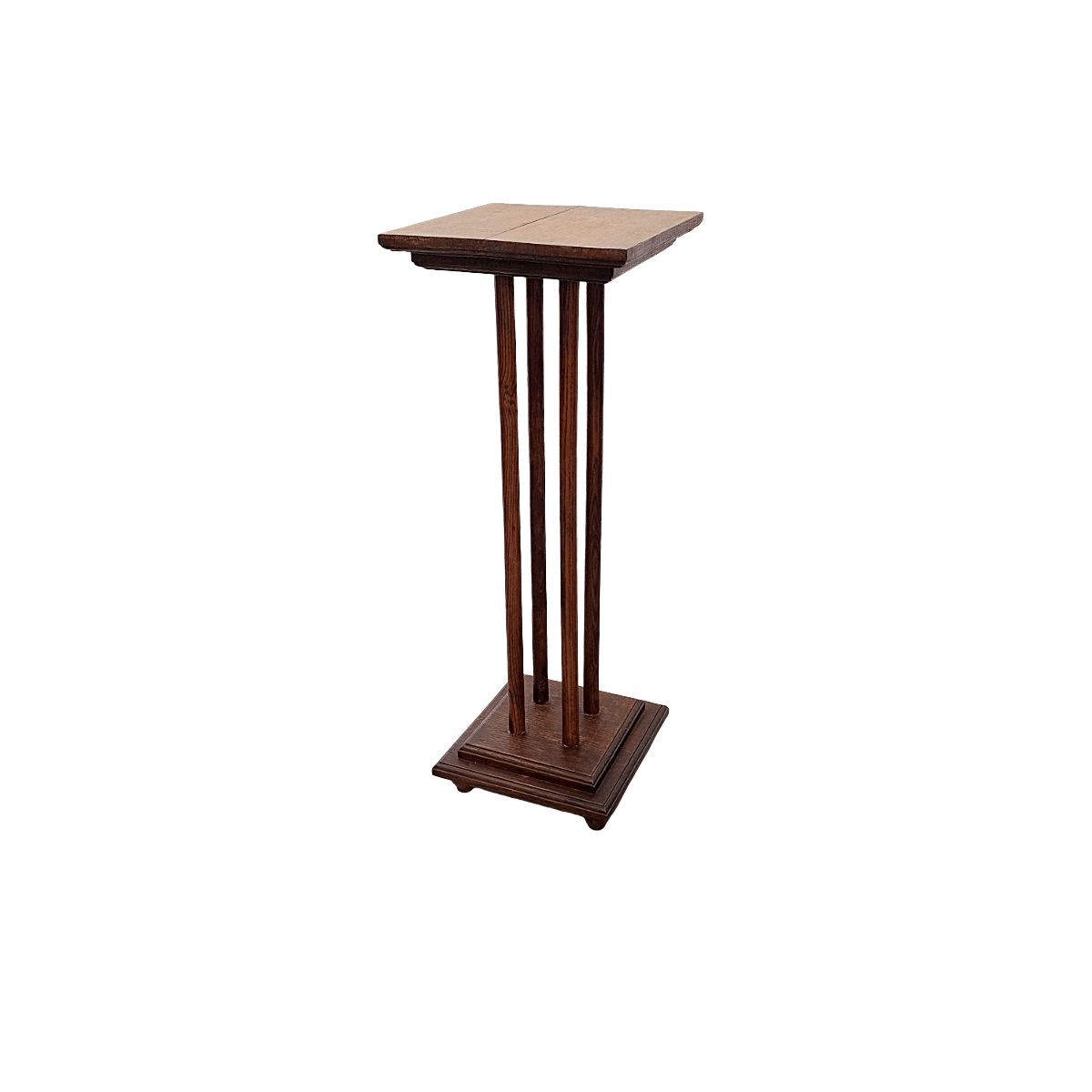 Table de jardinière ancienne française en chêne et pin, début du XXe siècle