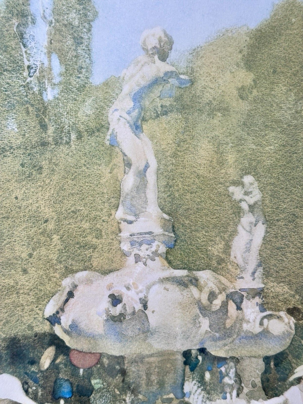 photo furniture Sir William Russell Flint "A Florentine Masquerade" Limited Edition Print 76/750