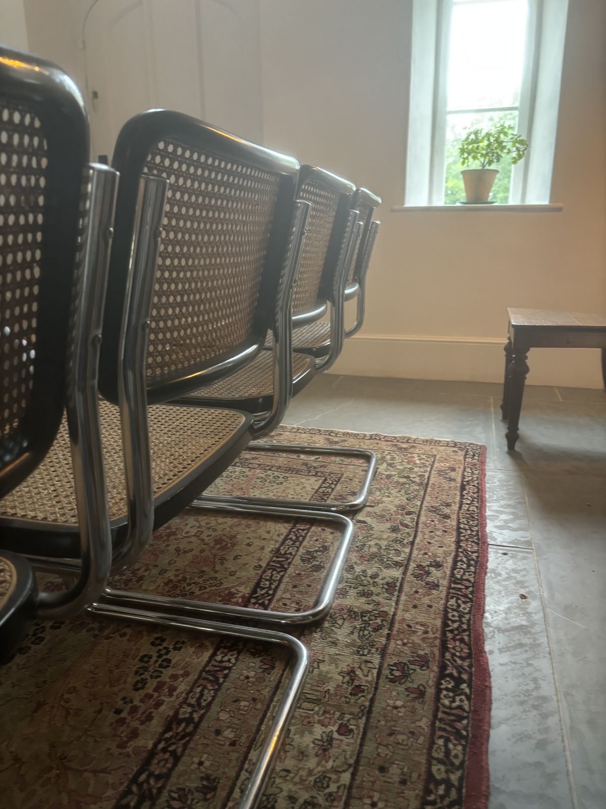 Set Of 4 Original 1960s Marcel Breuer Cesca Chairs Made By Gavina Italy photo furniture