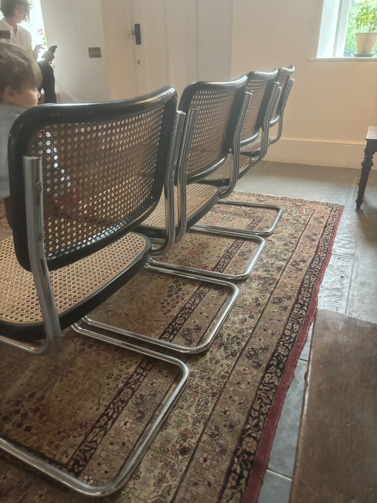 Set Of 4 Original 1960s Marcel Breuer Cesca Chairs Made By Gavina Italy photo for sale