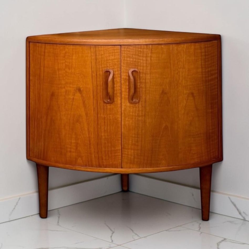 Pair Of G Plan Fresco Mid Century Modern Teak Corner / Bedside Cabinets photo furniture