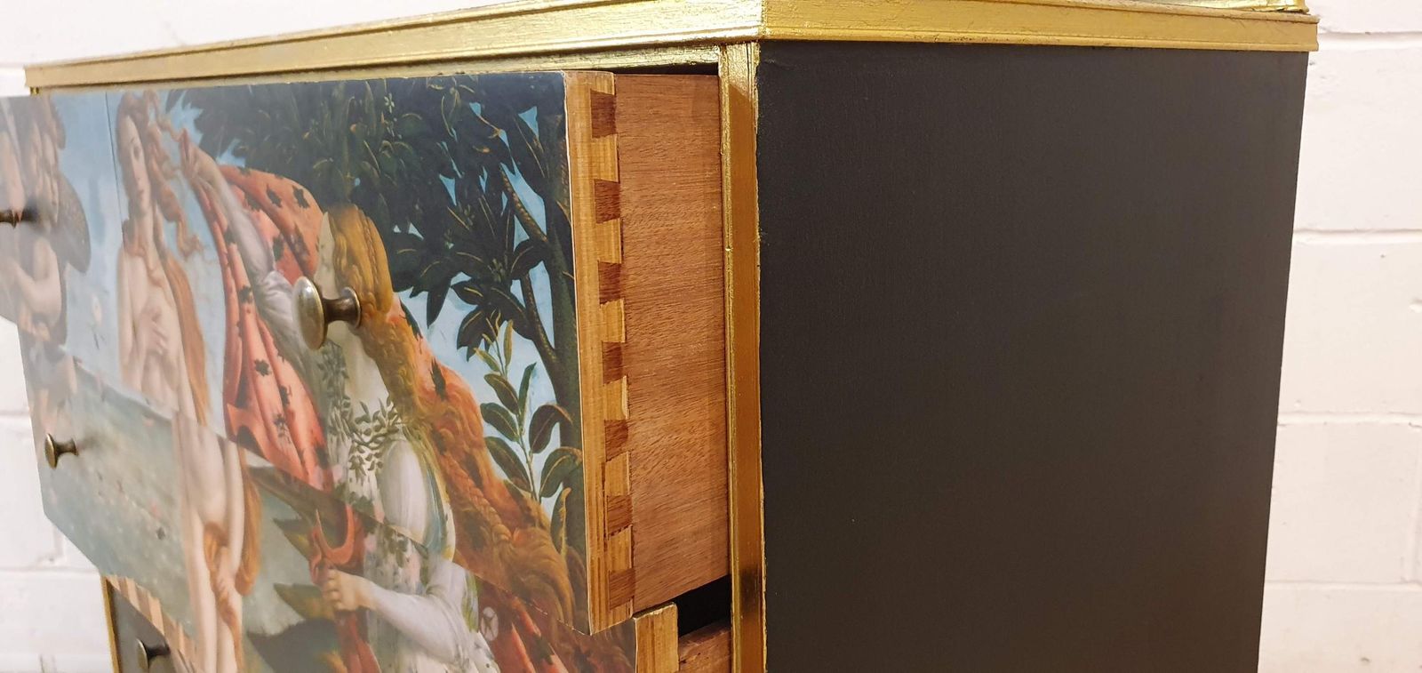 Upcycled Mid Century Chest Of Drawers photo vinterior