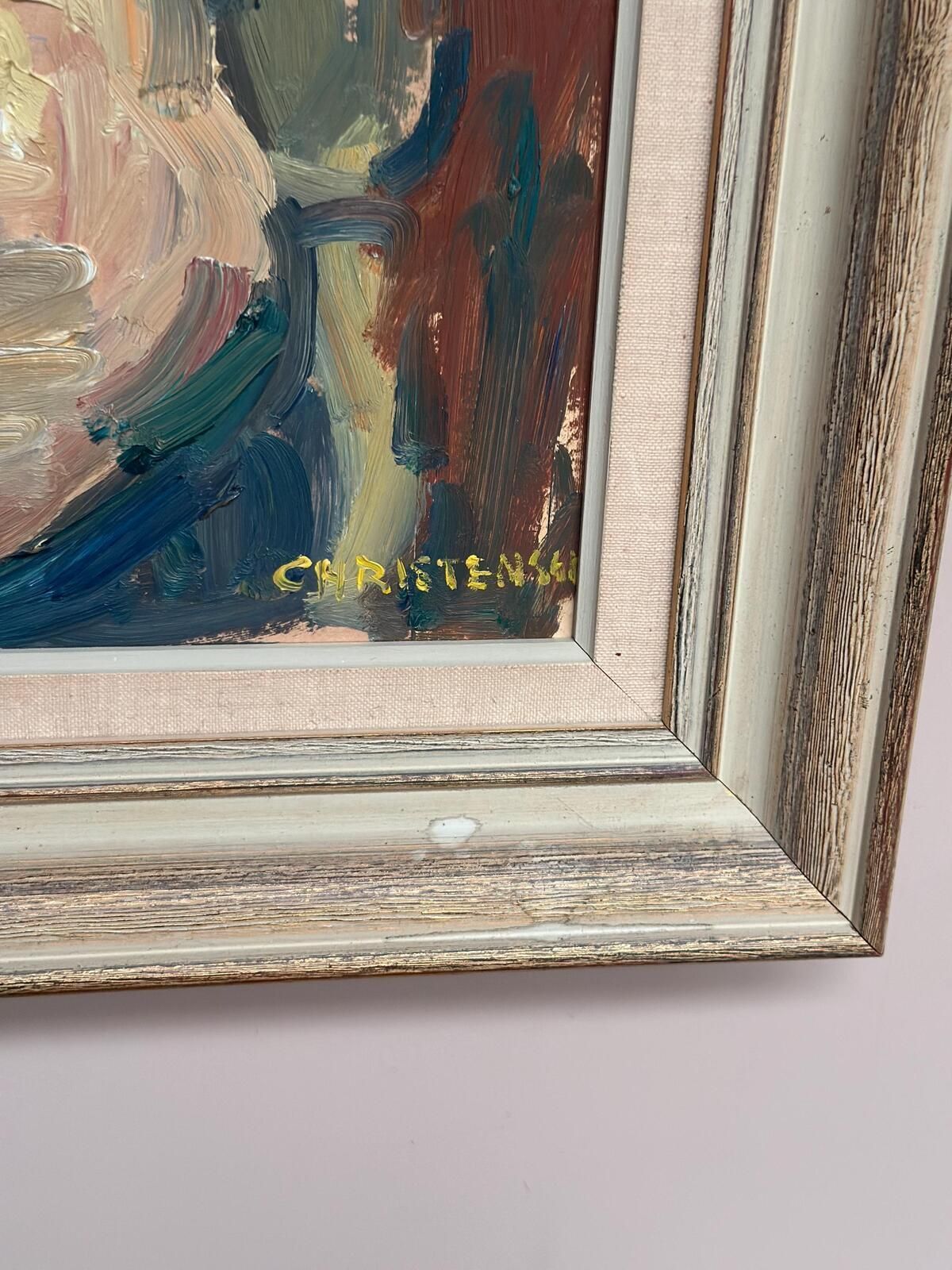 “Nude” By Gunnar Christenson (1895–1979). Painting. photo vinterior