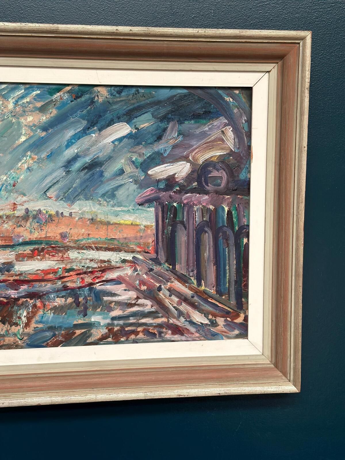 “The Harbor Arches” Oil On Canvas Painting. photo 355.0