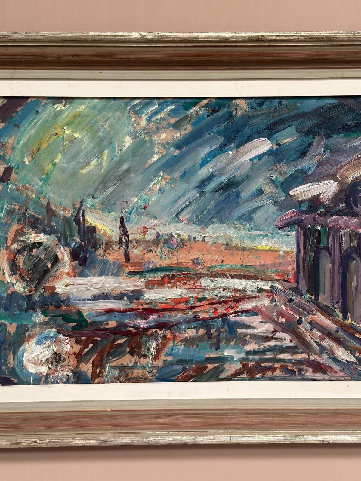 photo buy “The Harbor Arches” Oil On Canvas Painting.
