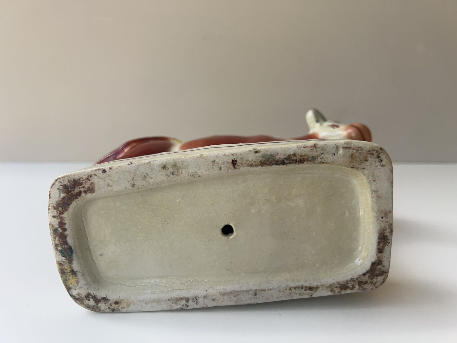 photo for sale Victorian Staffordshire Cow Spill Vase Pair C.1850–1880