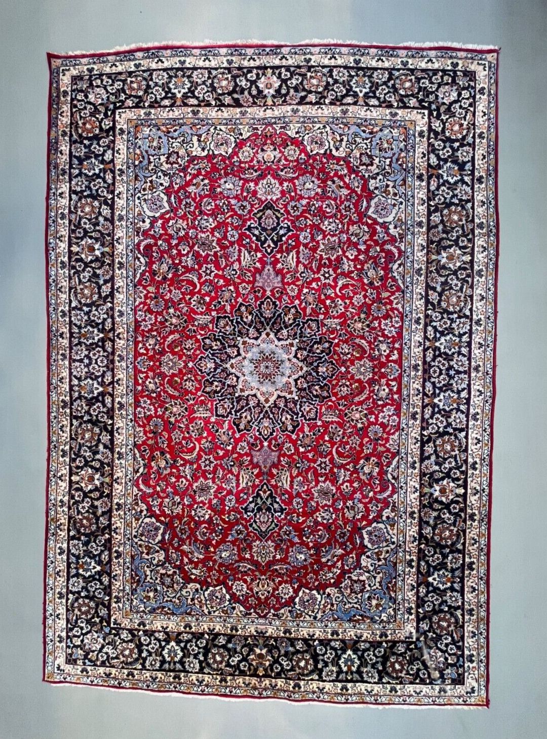 Antique Tribal Rug 433x300 Cm Wool Oriental Hand Made Carpet 2502
