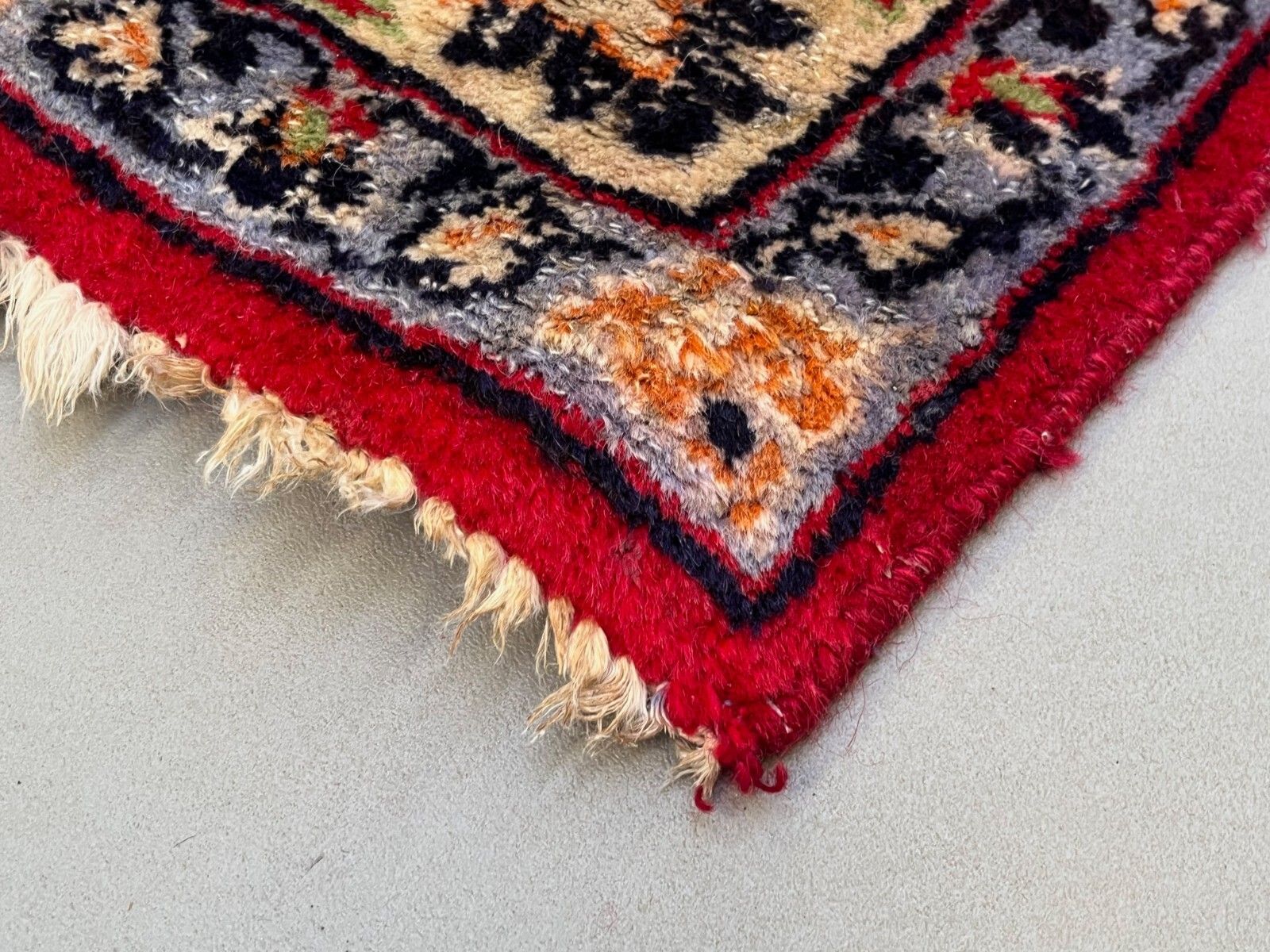 Textiles Antique Tribal Rug 433x300 Cm Wool Oriental Hand Made Carpet 2502 photo