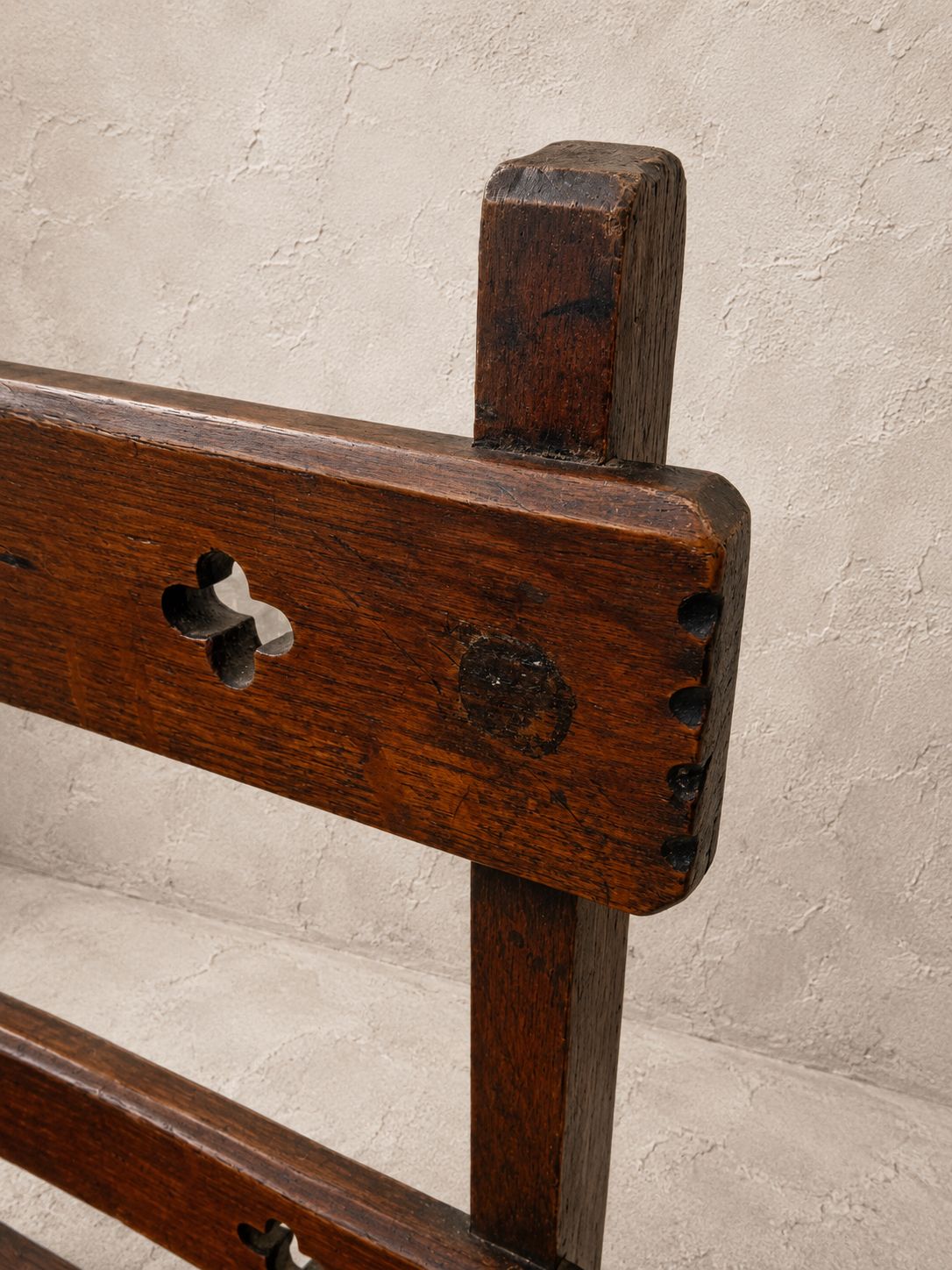 A Late Victorian Arts & Crafts Oak Metamorphic Library Chair, C.1890–1910, With photo 1195.0