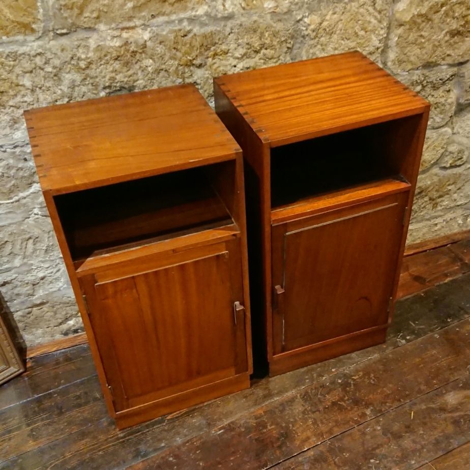 Pair Of 1930s Art Deco Bedside Cabinet Tables photo vinterior