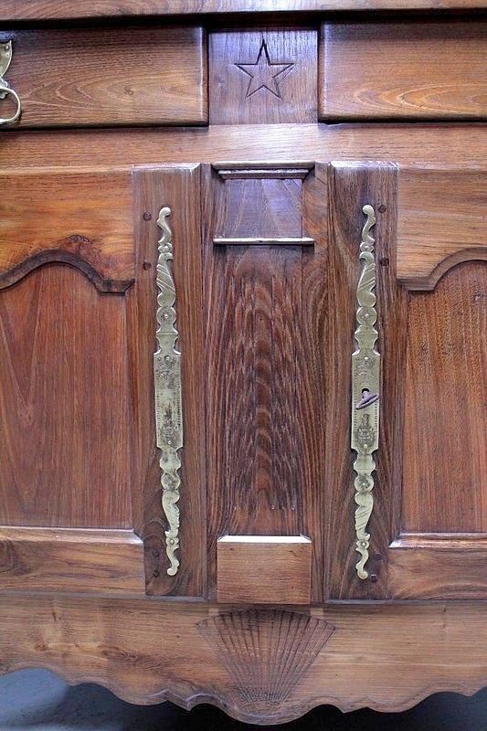 Buffet Louis XV Chestnut 19th photo furniture