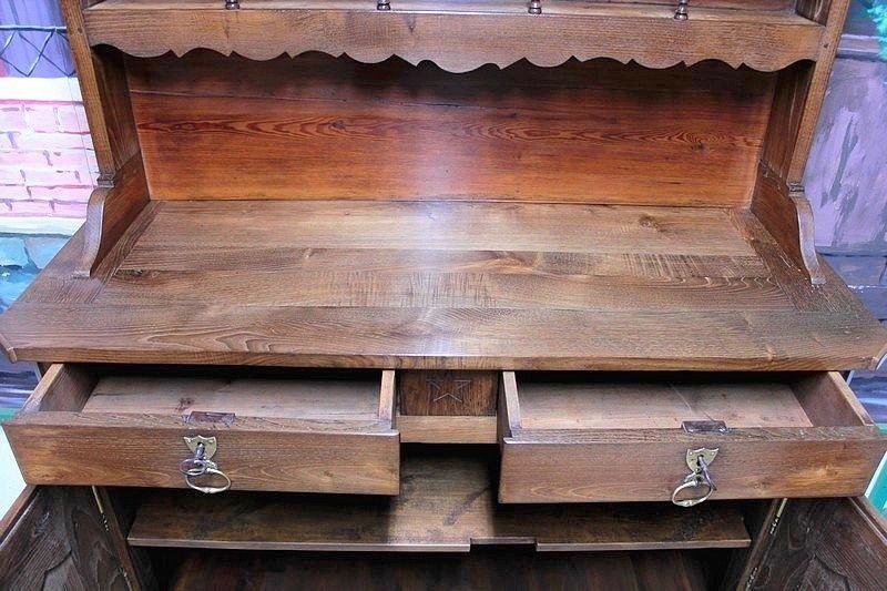 Buffet Louis XV Chestnut 19th photo vinterior