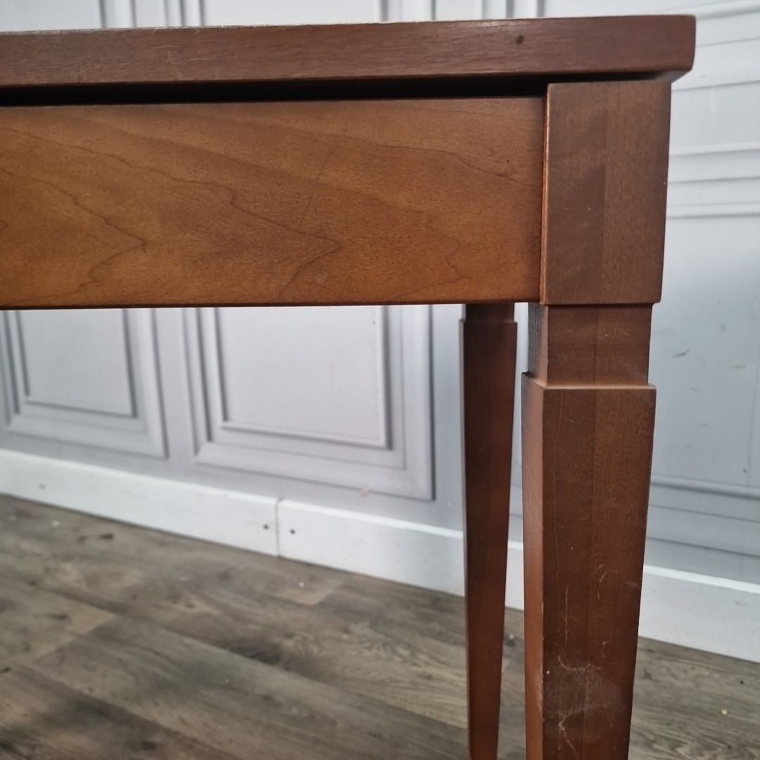 photo buy Vintage Sewing Stool Coffee Table Wooden Lift Top Piano Music Tapered Legs