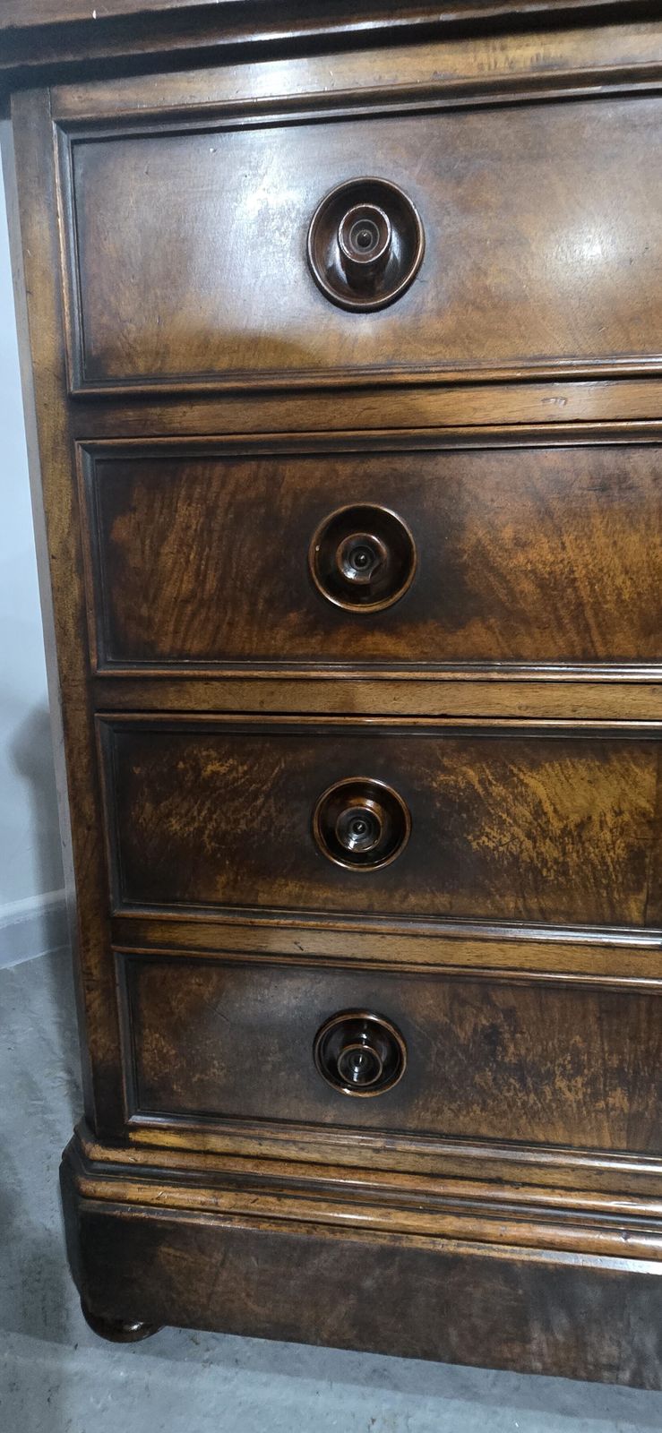 Superb French Walnut Commode Chest Of Drawers photo vinterior