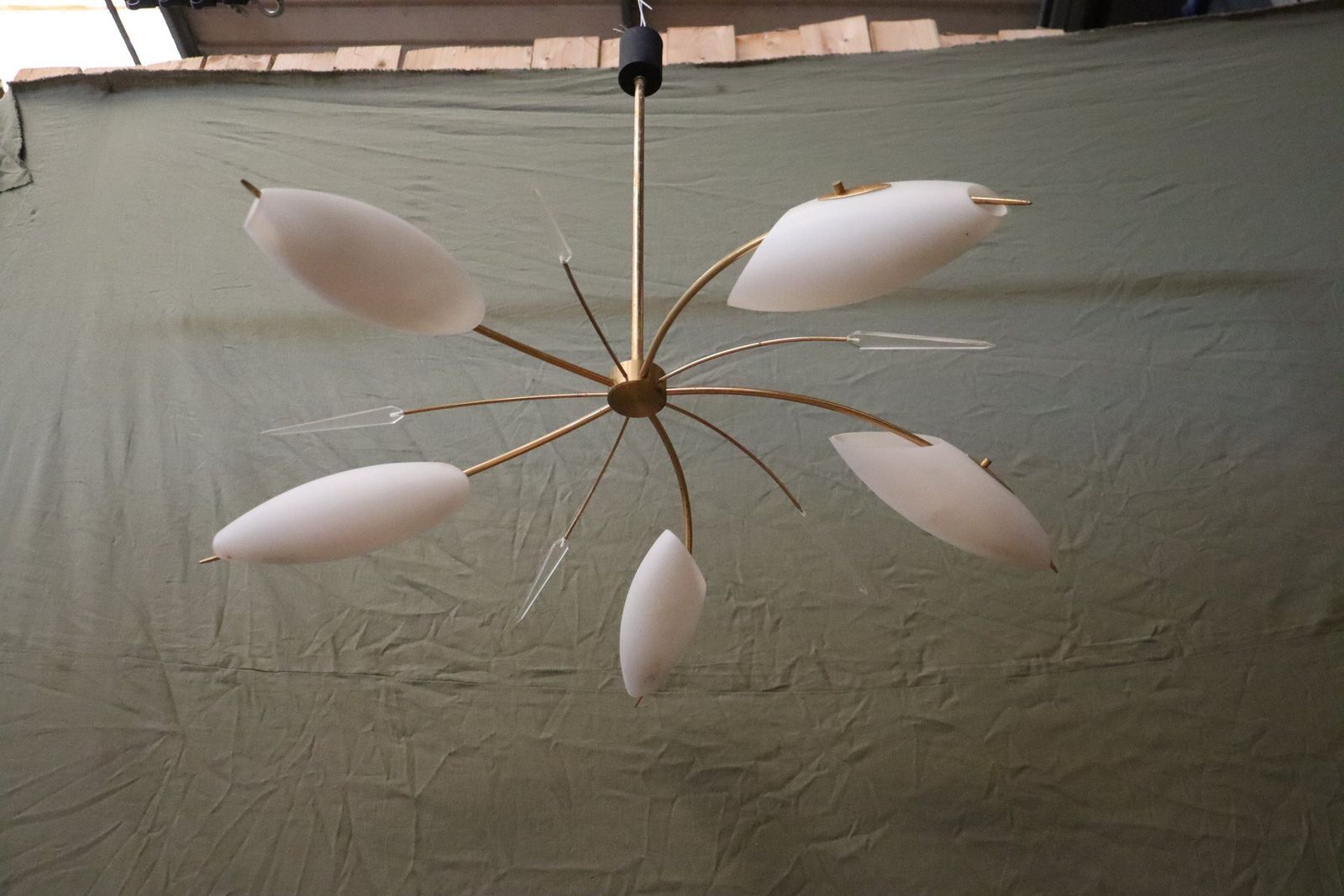Lighting Chandelier In The Style Of Lunel, 1960s photo