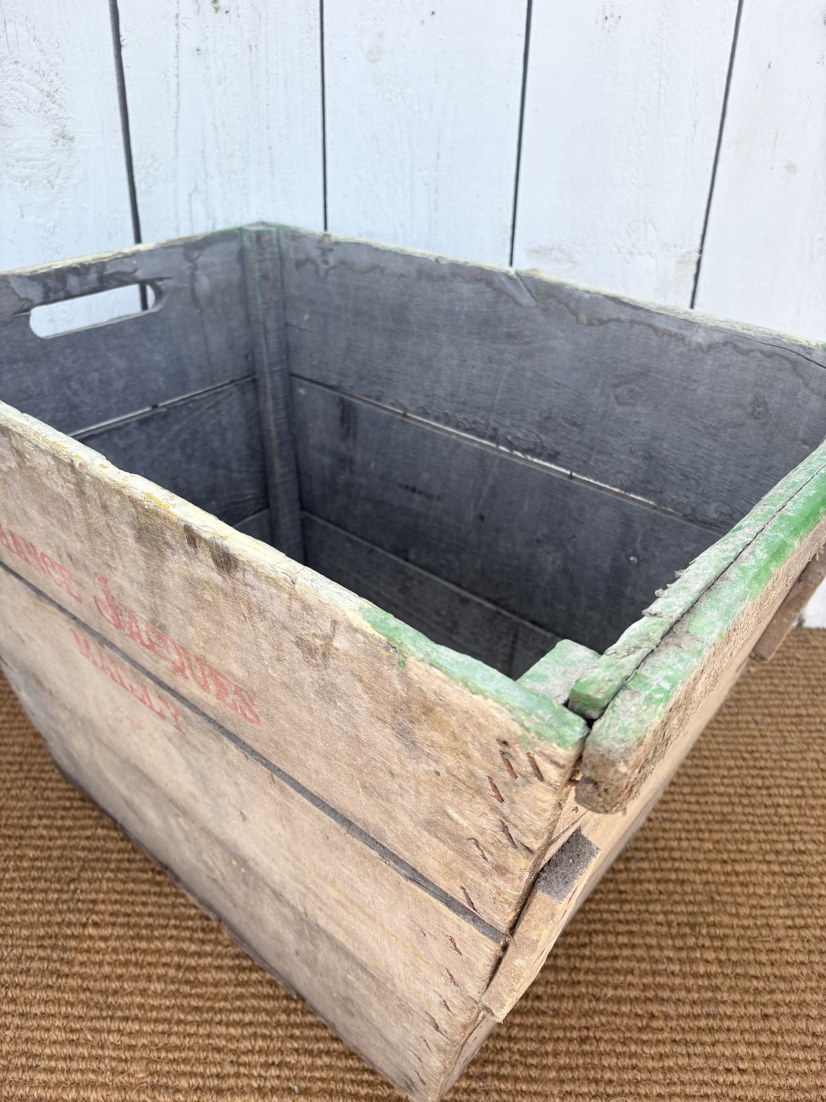Vintage French Champagne Collecting Crate photo buy
