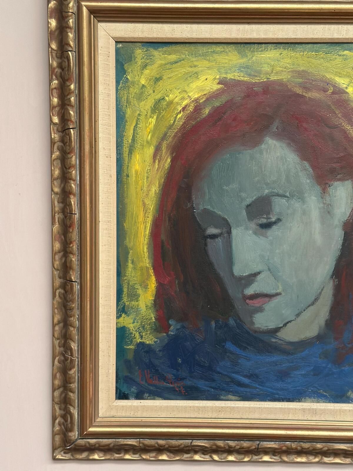 “Woman With Red Hair” By Erik Walter Persson photo Art