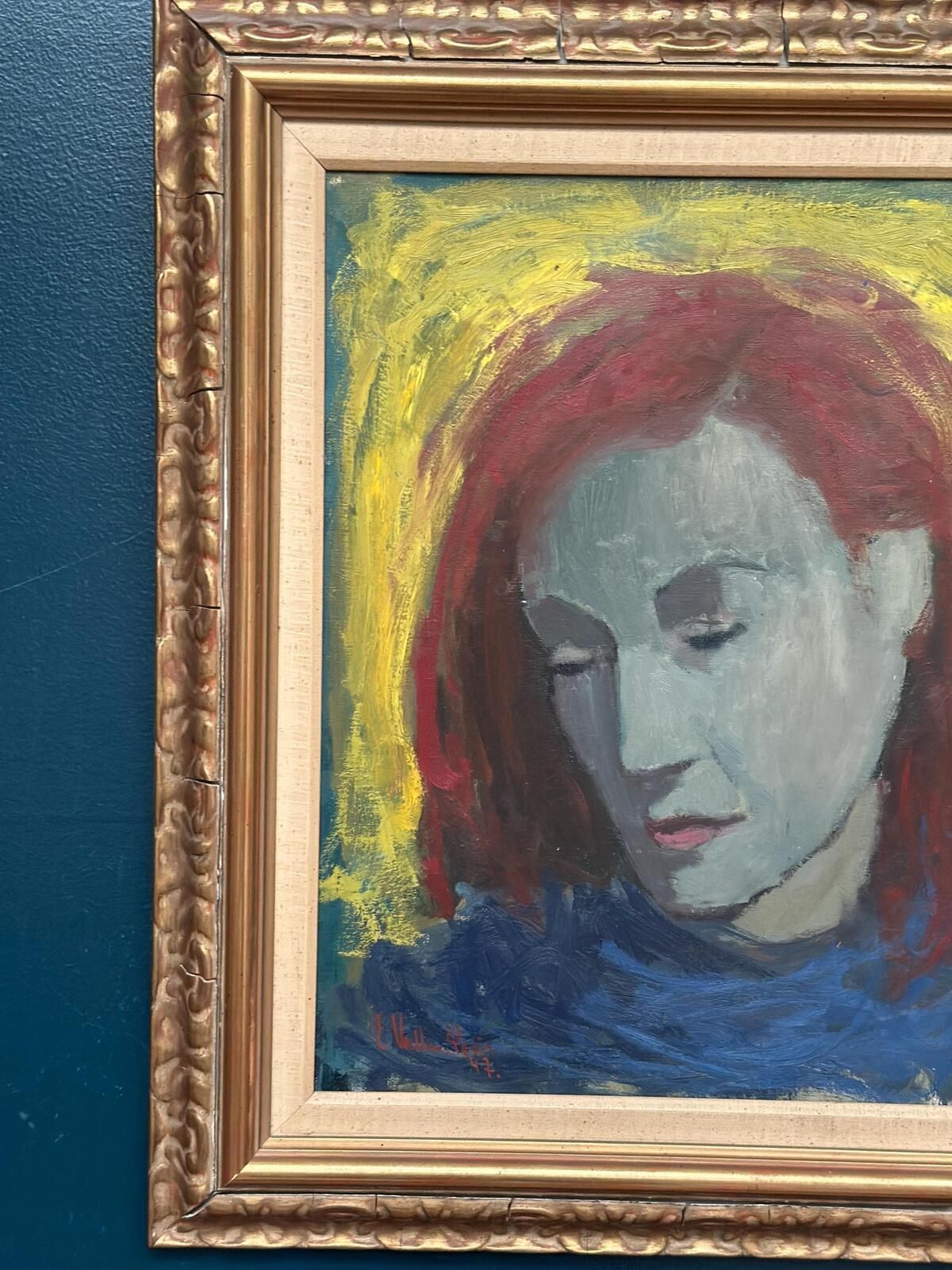photo furniture “Woman With Red Hair” By Erik Walter Persson