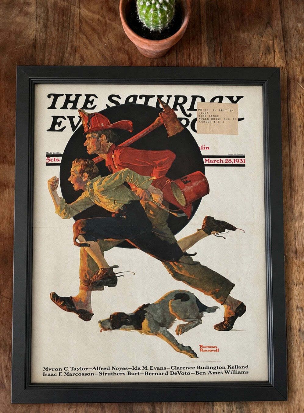 Norman Rockwell   Saturday Evening Post 1931 Original Magazine Cover