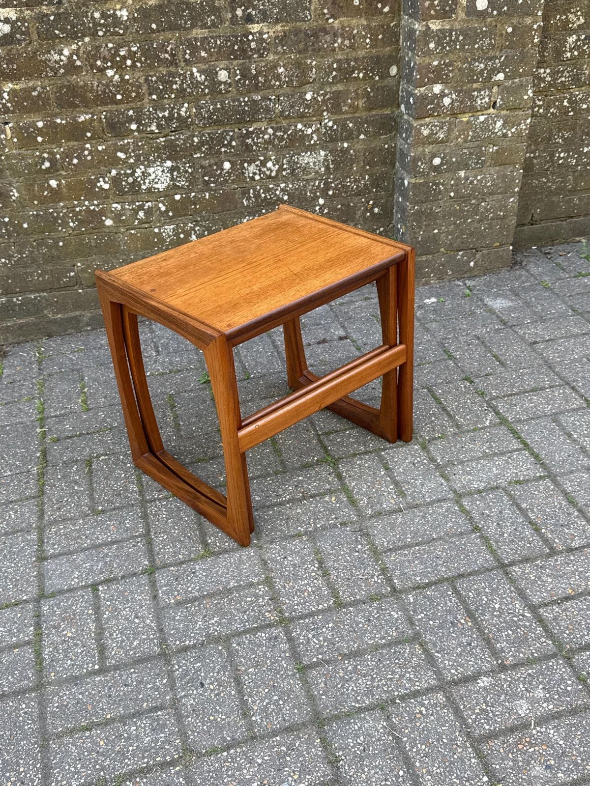 Vintage G Plan Style Teak Nest Of Two Side Tables – Mid Century Modern 1960s / 1970s photo Furniture