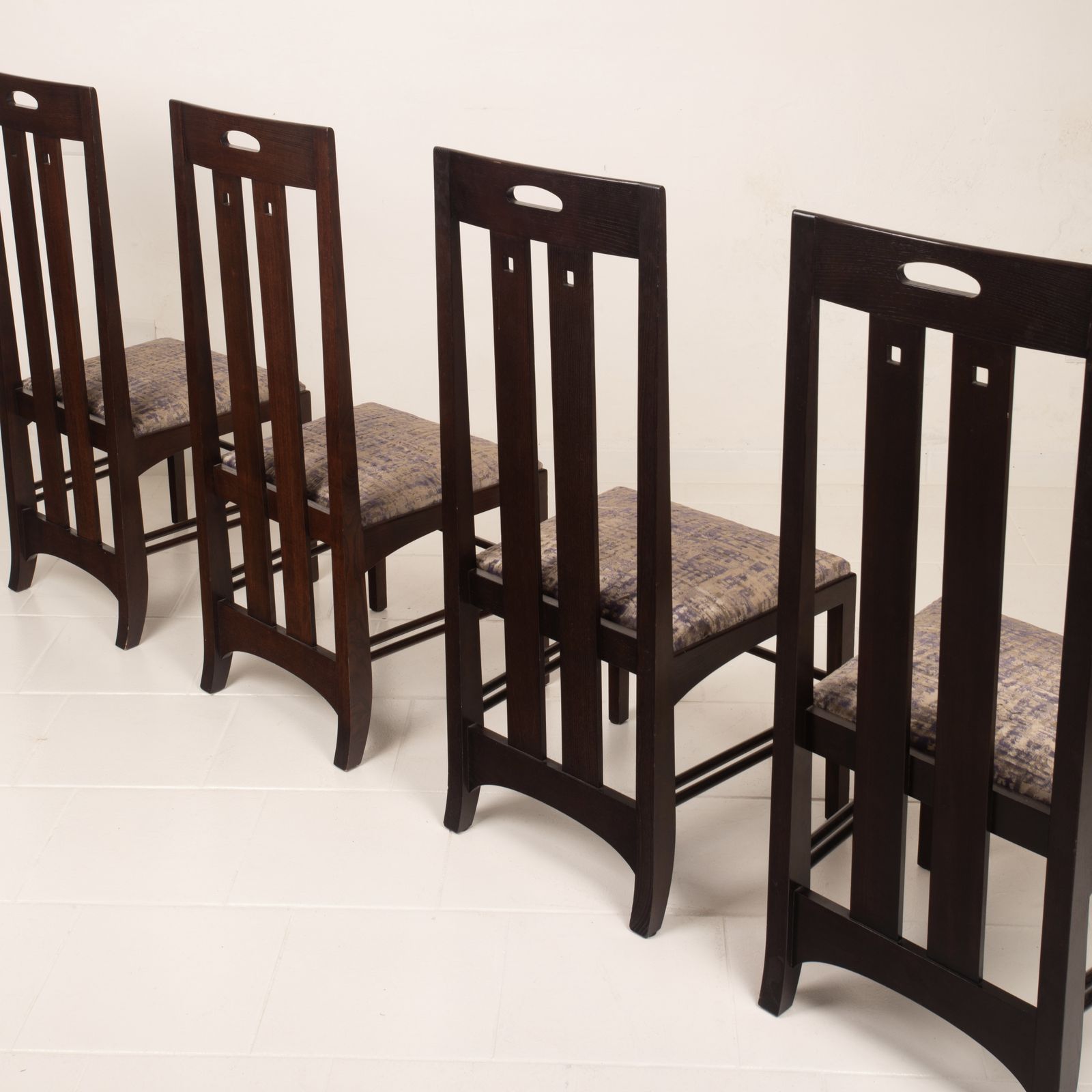 306 Ingram Low Chairs By Charles Rennie Mackintosh For Cassina photo Furniture