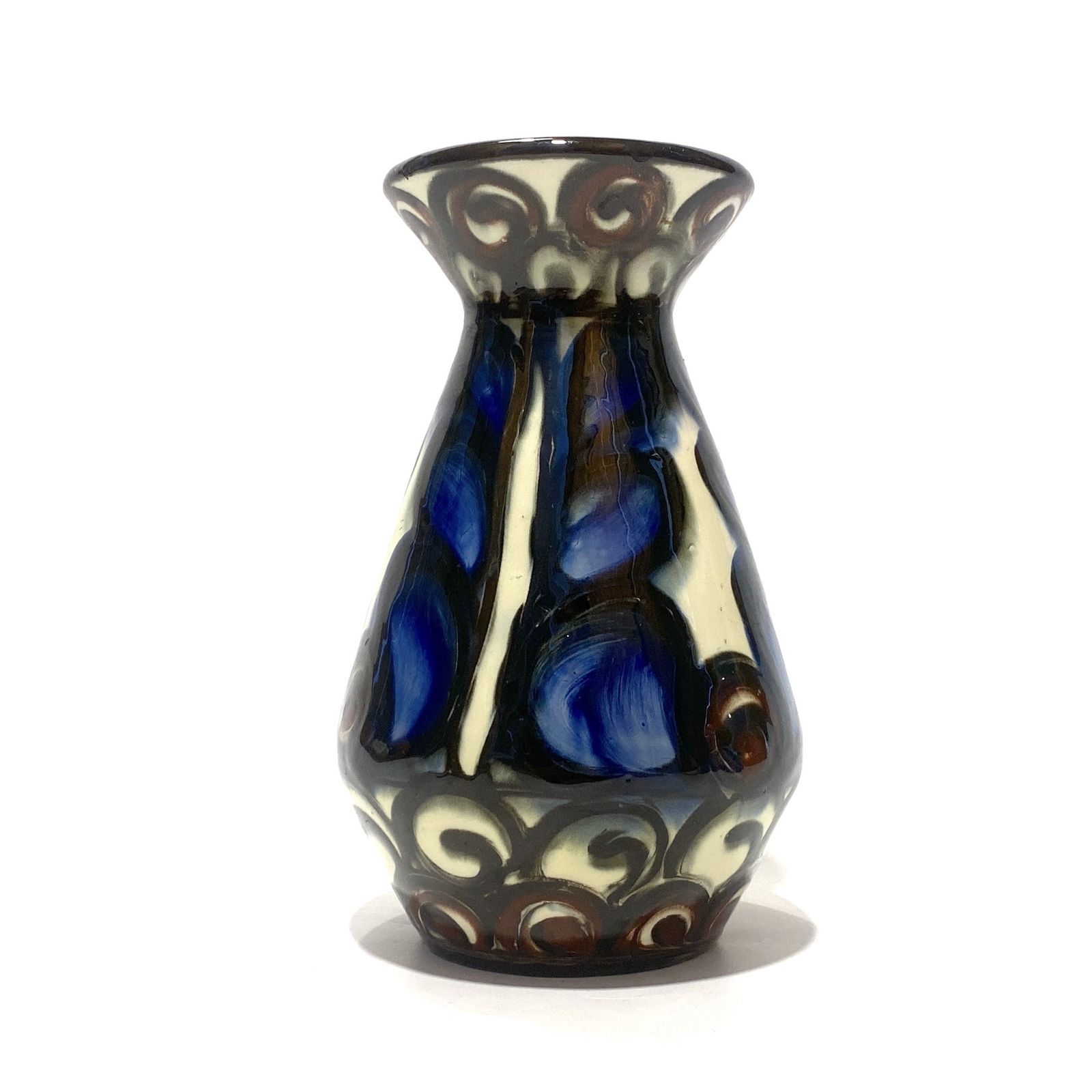 Annashab Deens Studiopottery Vaas, Mid-Century Skønvirke Design