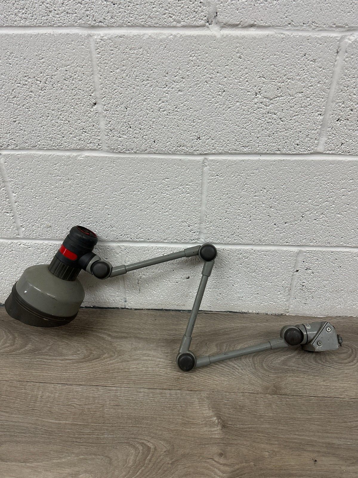 Vintage Edl Angelpoise Machinist Desk Lamp Industrial Workbench Lighting C1960's