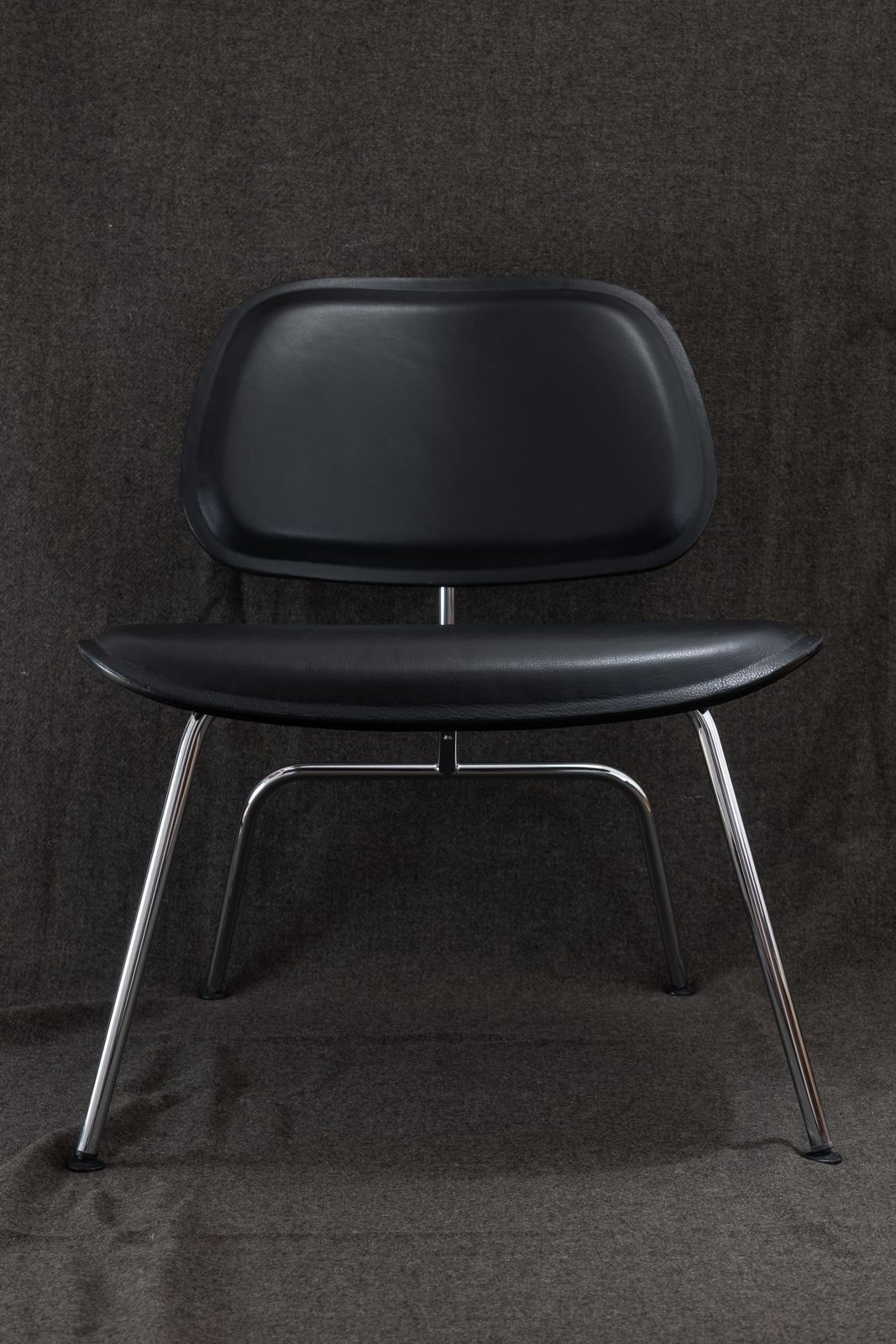 photo for sale Vitra Eames Lcm Lounge Chair In Black Ash & Black Leather